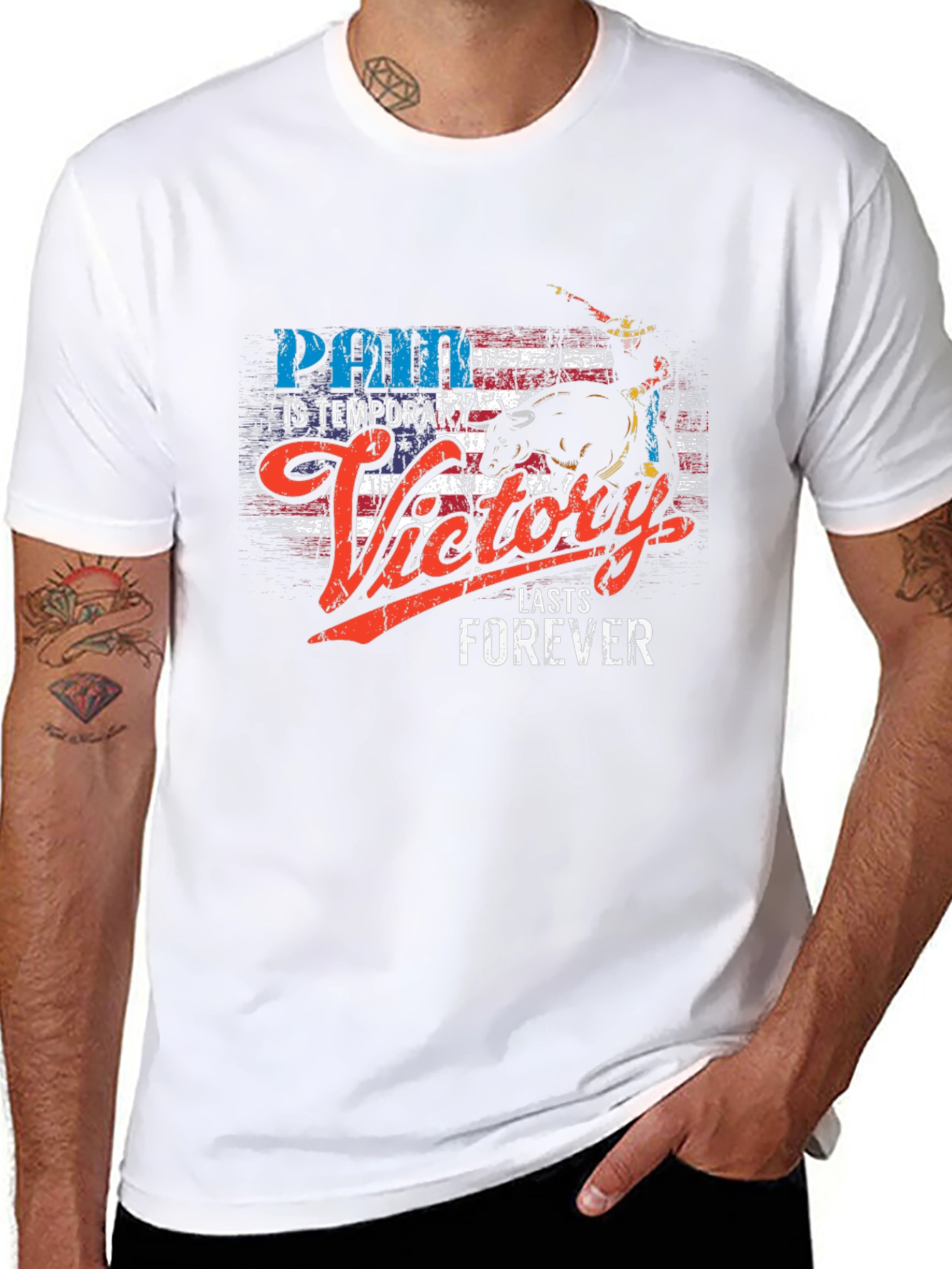 Pain is Temporary Victory Forever T-Shirt