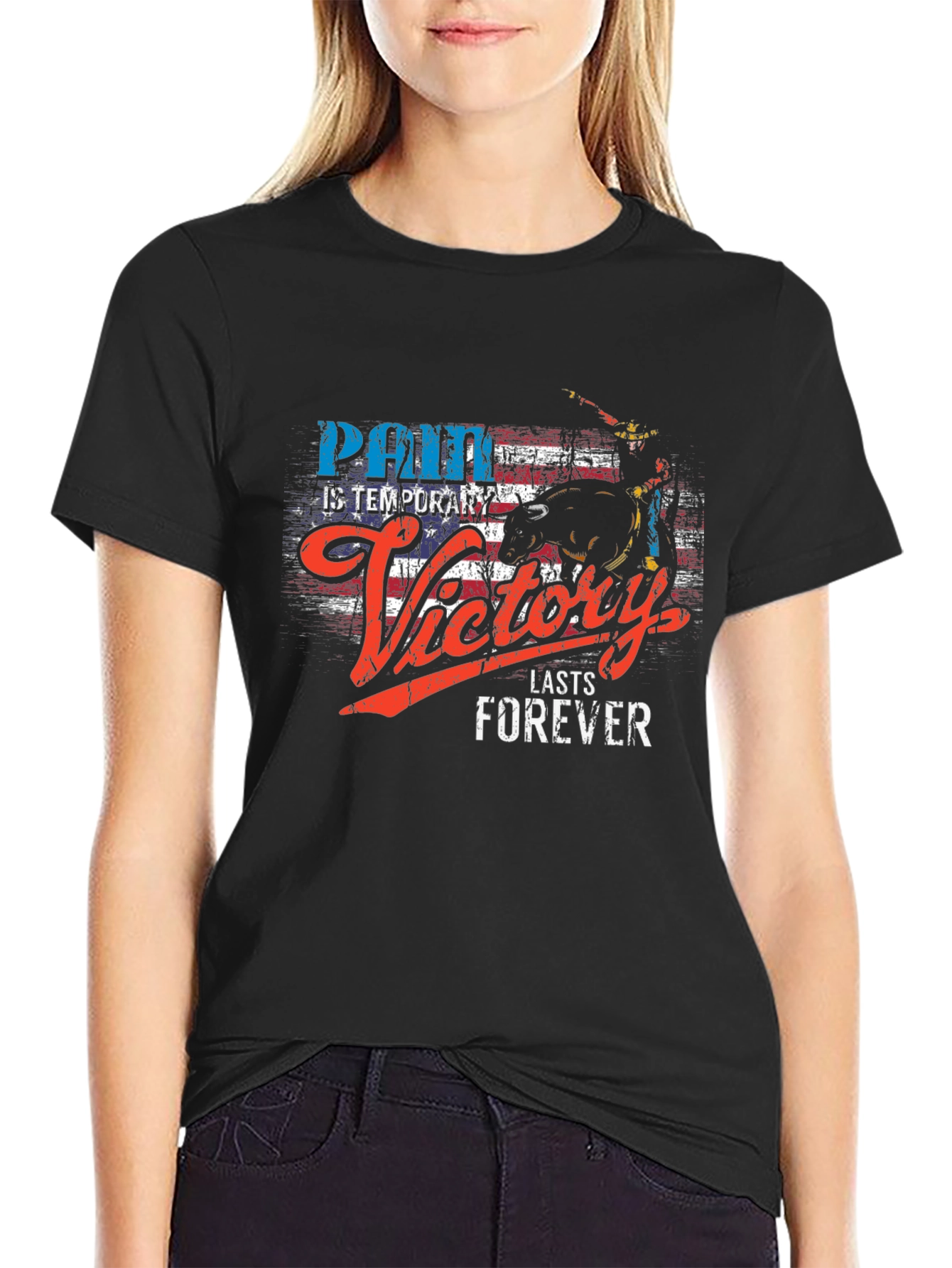 Pain is Temporary Victory Forever T-Shirt