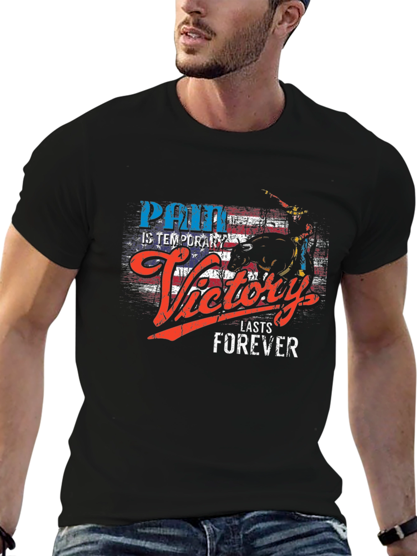 Pain is Temporary Victory Forever T-Shirt
