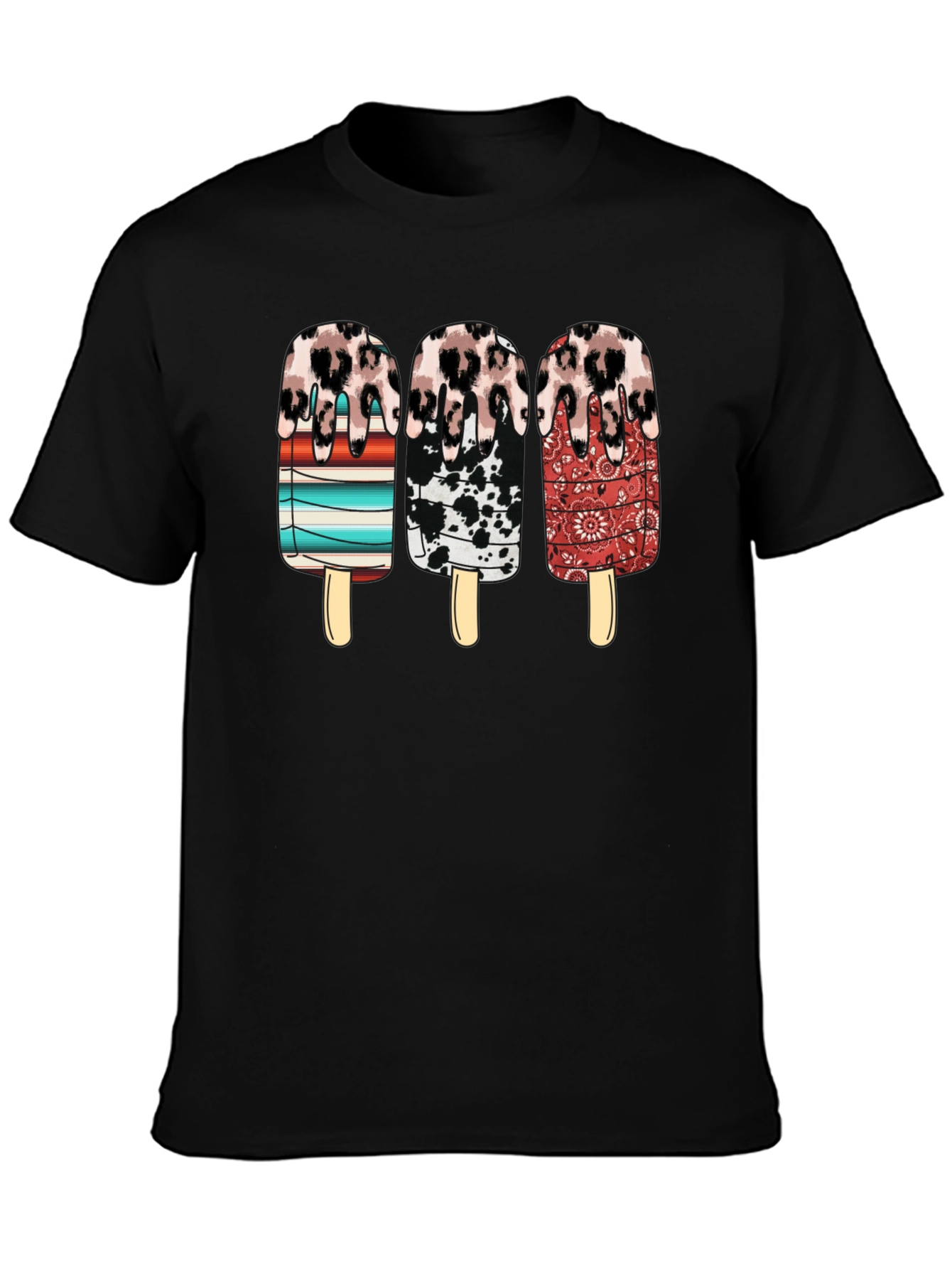 Western Ice Cream Popsicle Graphic Tee