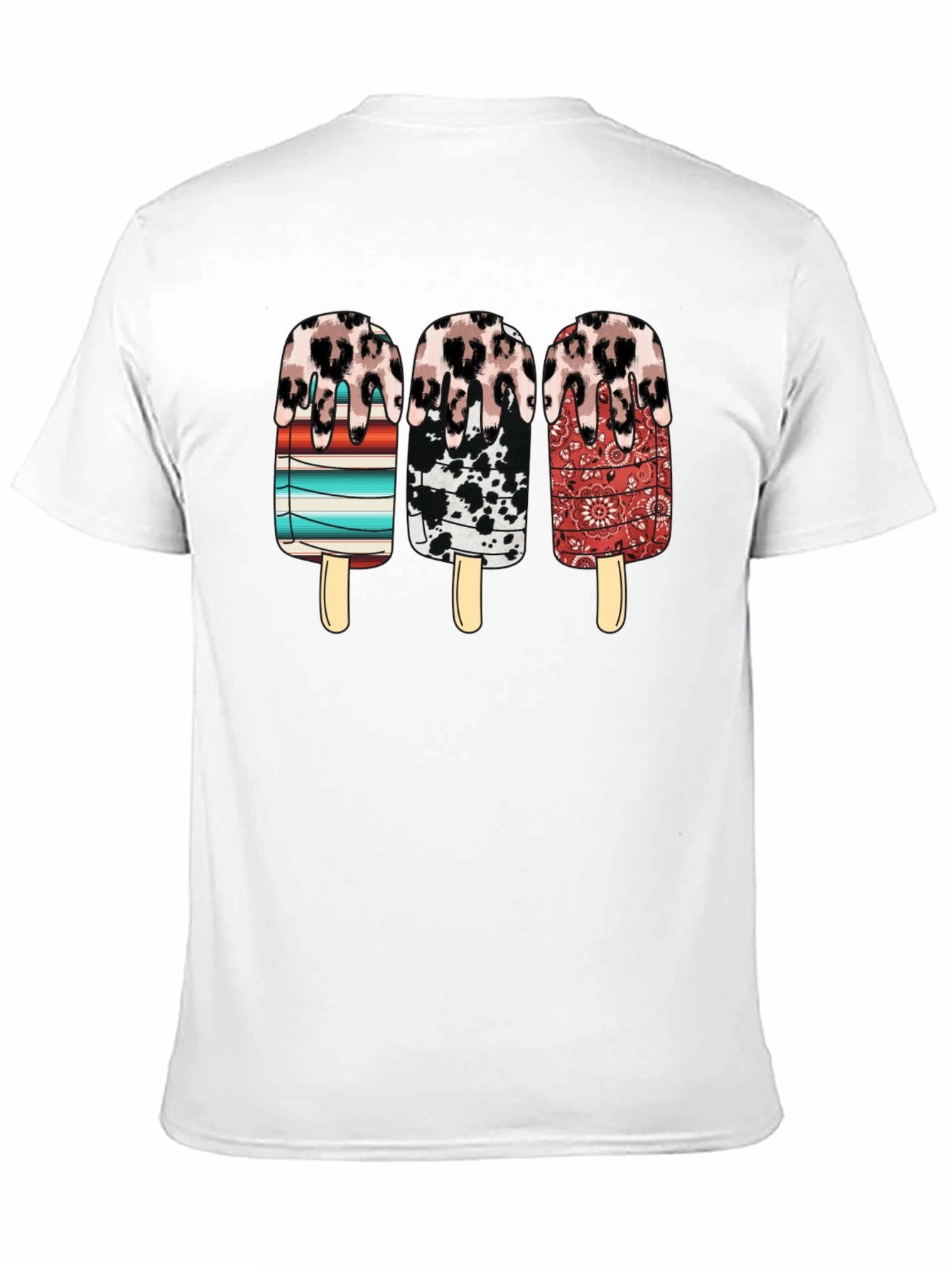 Western Ice Cream Popsicle Graphic Tee