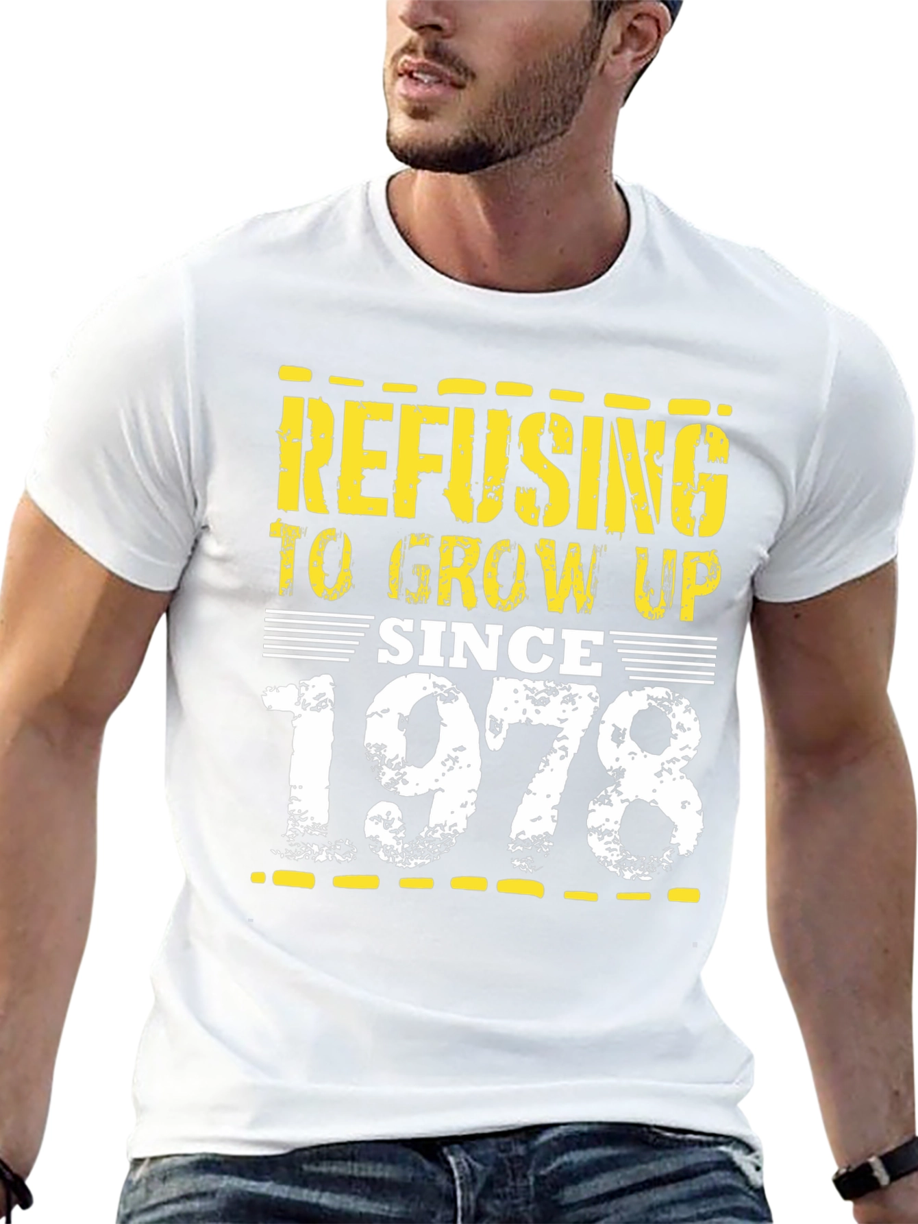 Refusing To Grow Up Since 1978 Graphic Tee