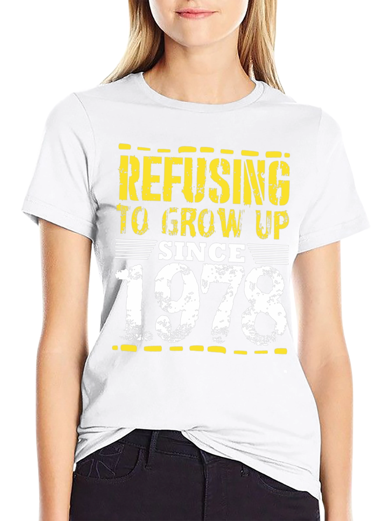 Refusing To Grow Up Since 1978 Graphic Tee