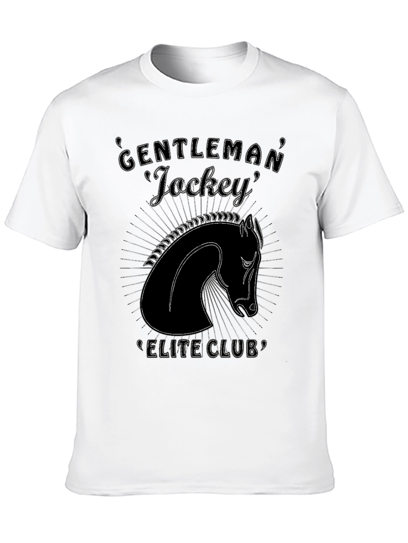 Gentleman Jockey Elite Club Black T-Shirt