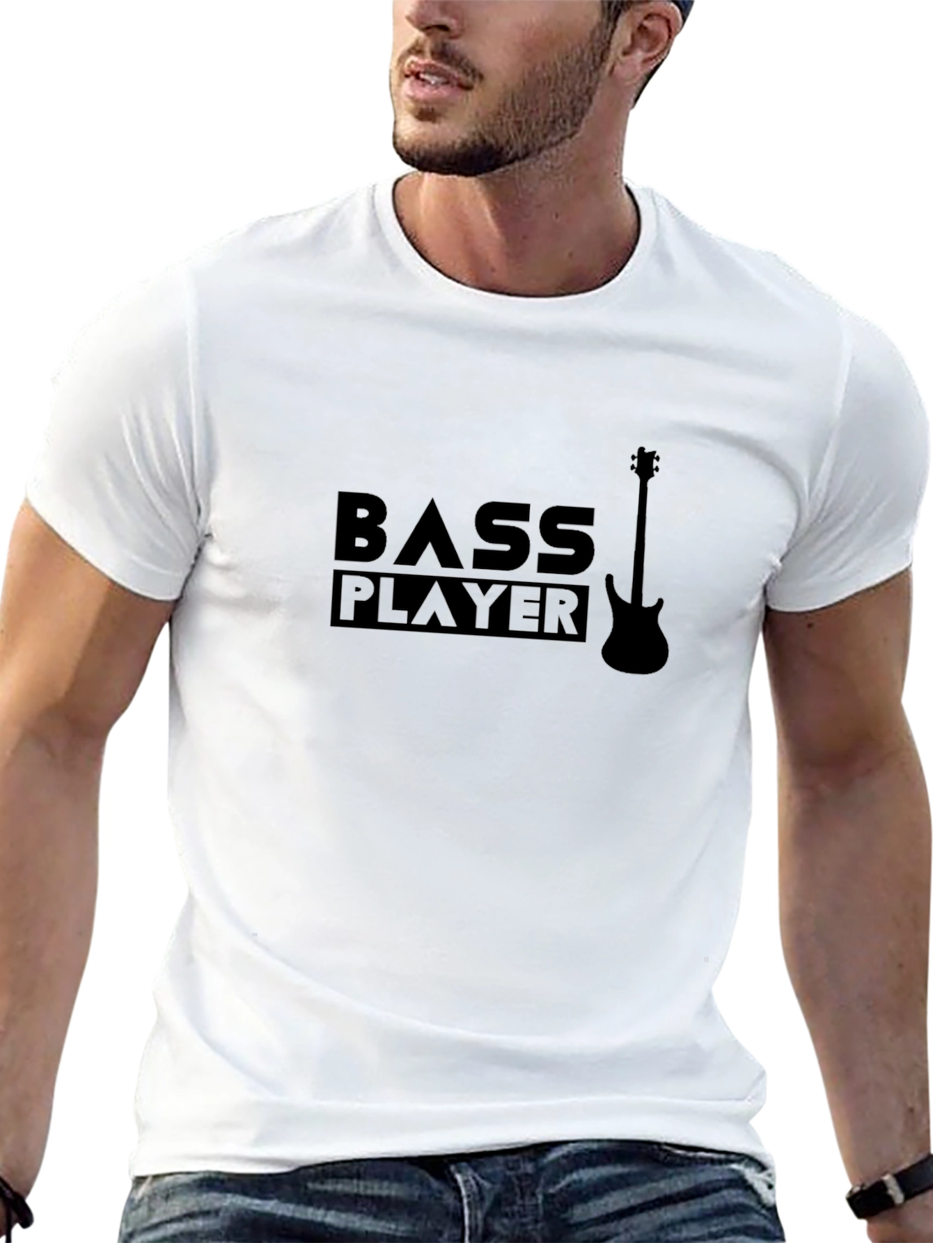 Bass Player Black T-Shirt
