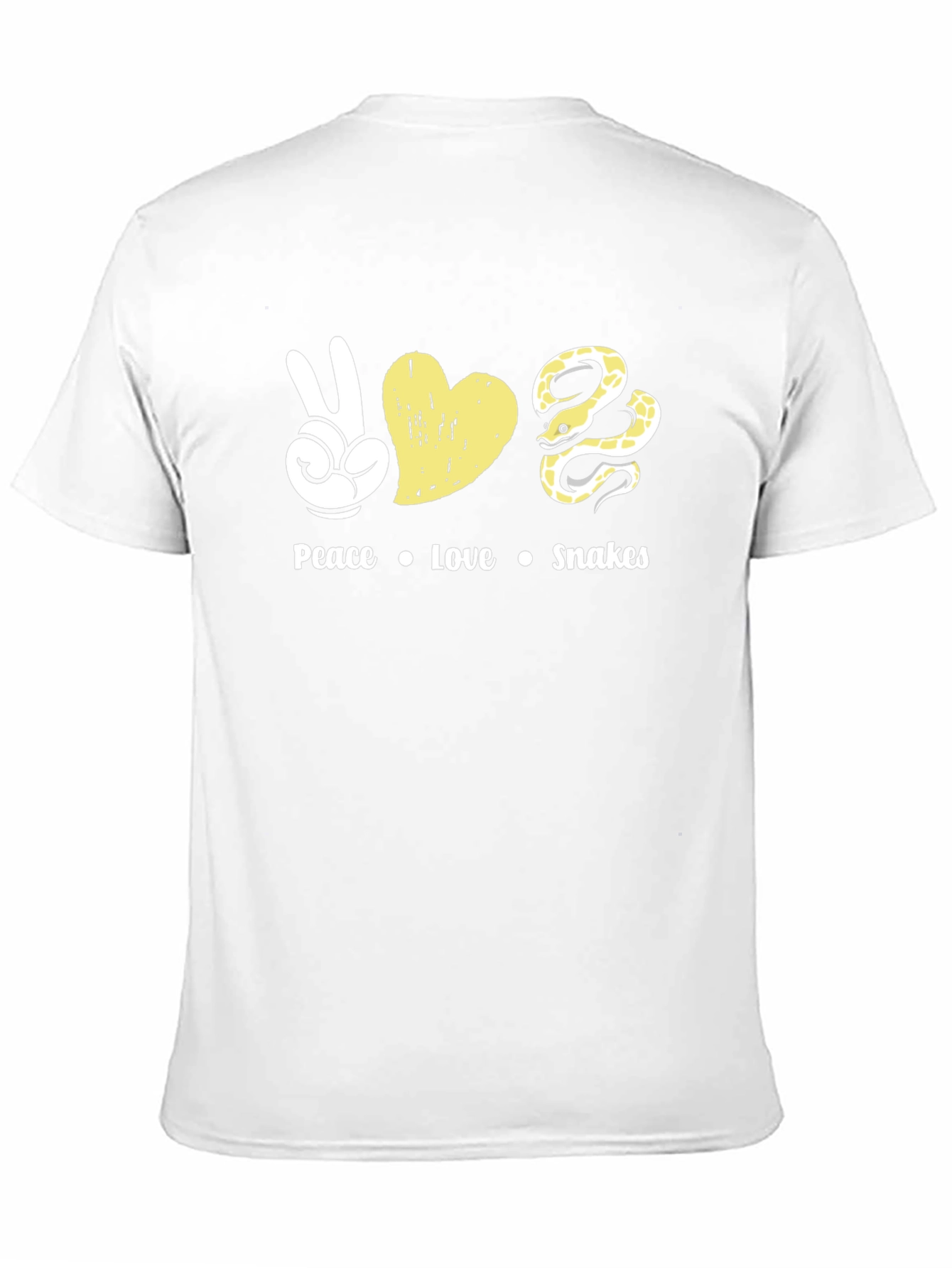 Peace Love Snakes T-Shirt - Unique Graphic Tee