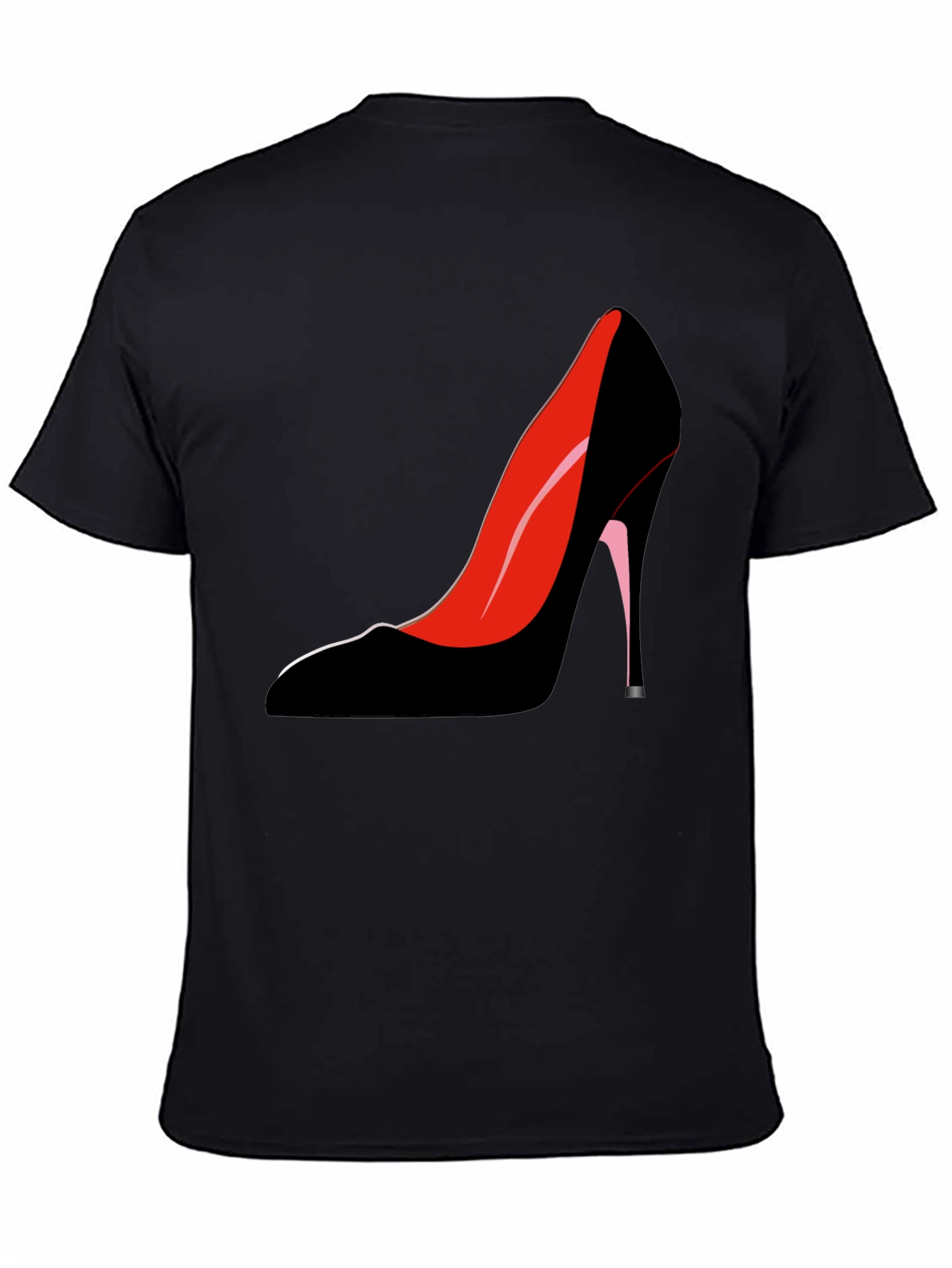 Stiletto Heel Graphic T-Shirt - Stylish Fashion Tee
