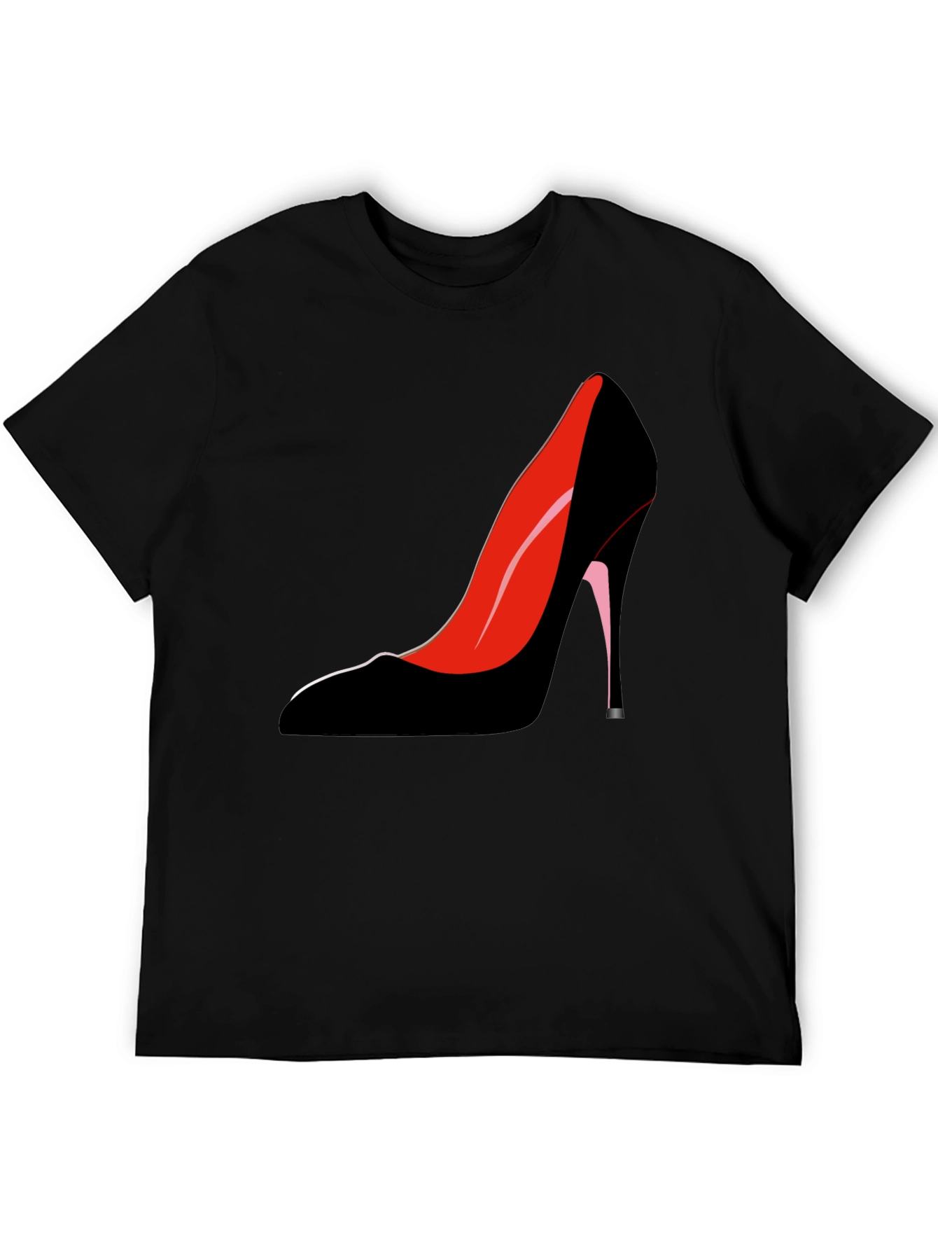Stiletto Heel Graphic T-Shirt - Stylish Fashion Tee