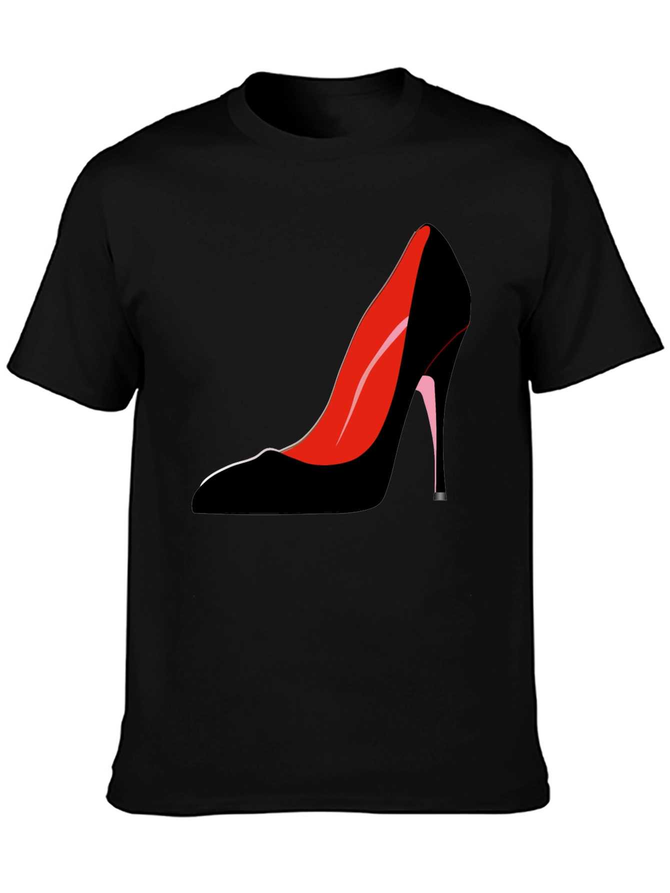 Stiletto Heel Graphic T-Shirt - Stylish Fashion Tee