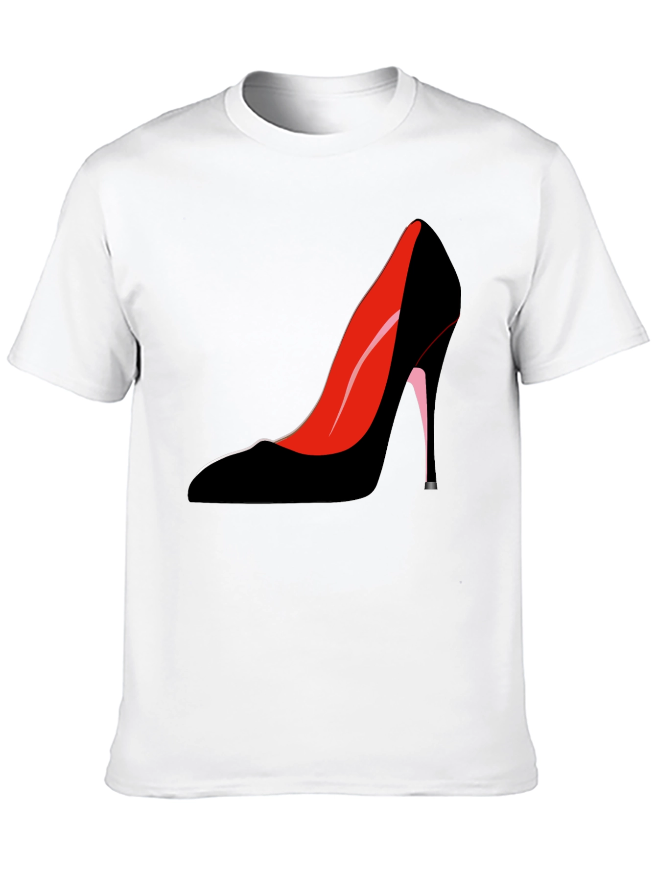 Stiletto Heel Graphic T-Shirt - Stylish Fashion Tee