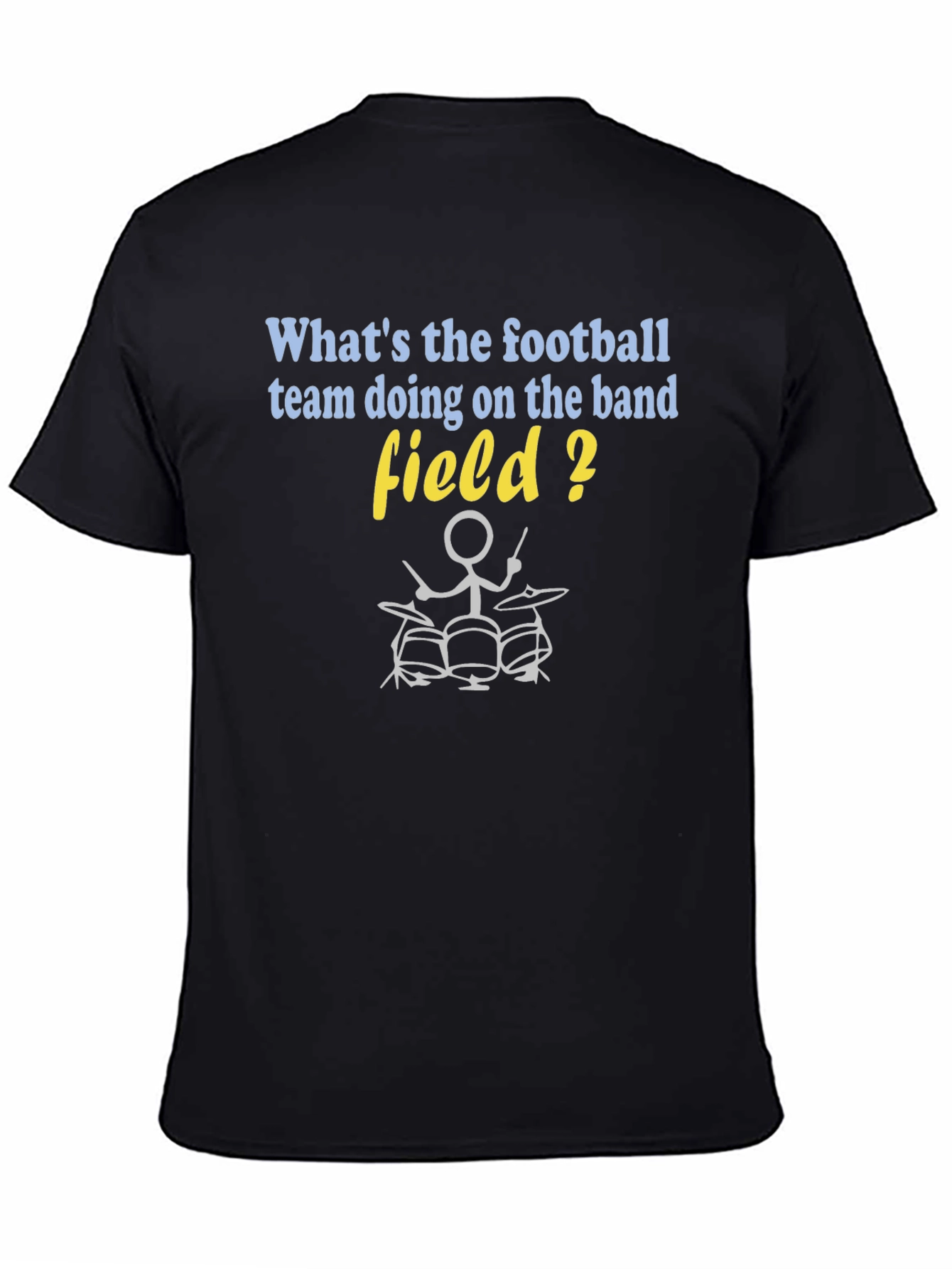 Funny Football Team on Band Field T-Shirt