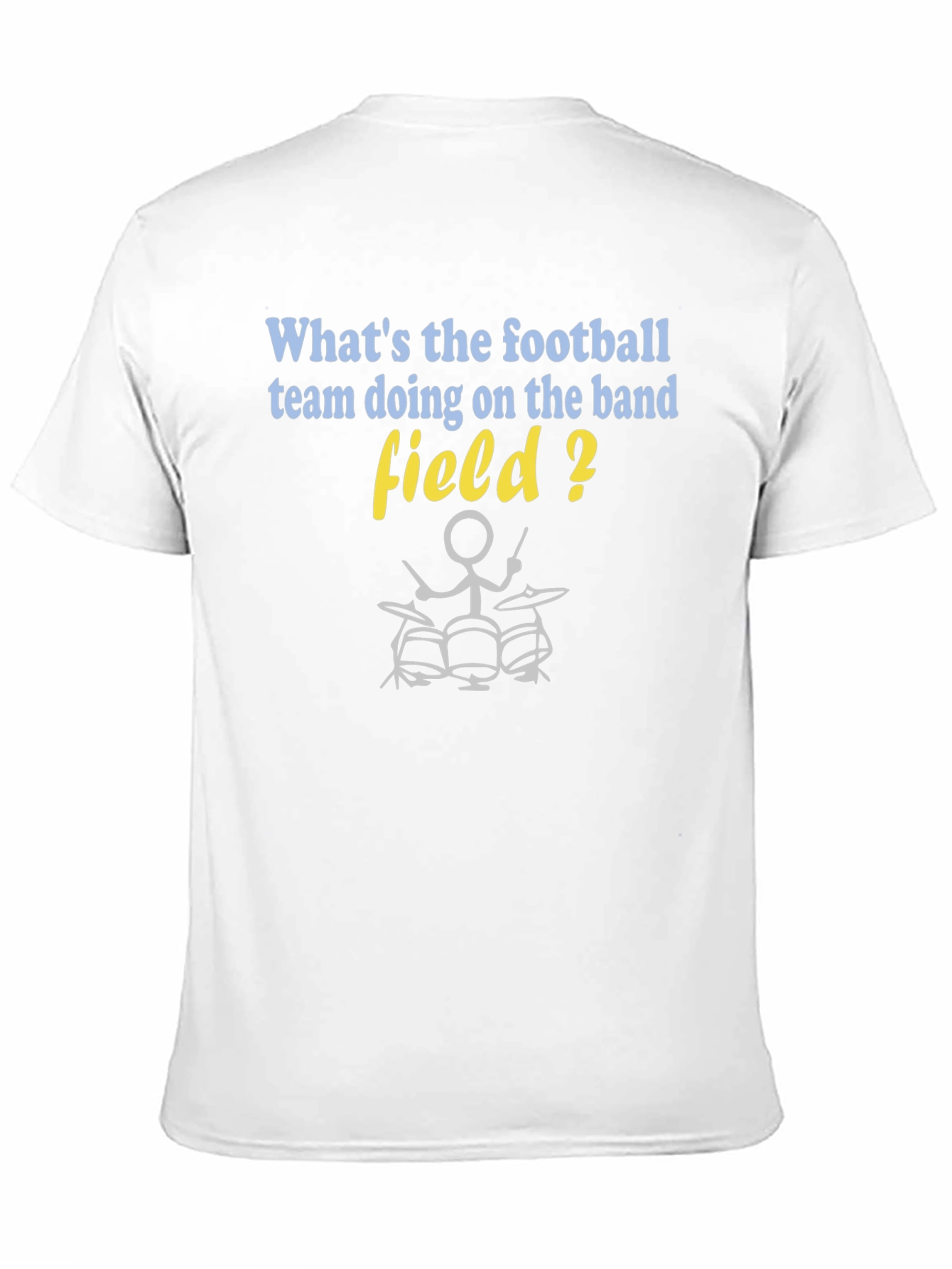 Funny Football Team on Band Field T-Shirt