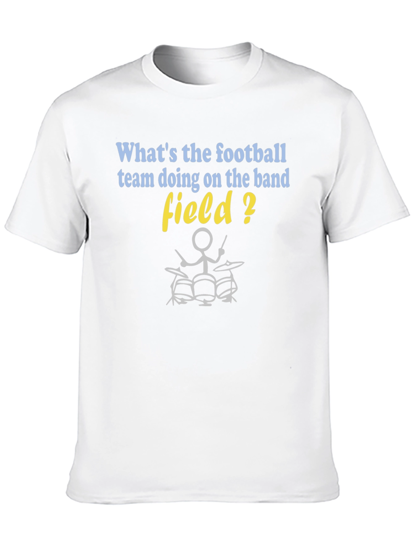 Funny Football Team on Band Field T-Shirt
