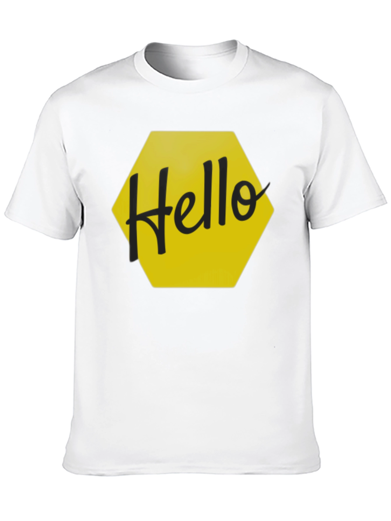 Hello Graphic Tee - Stylish Casual Wear