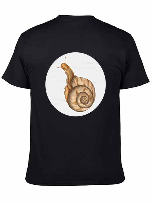 Snail Graphic Tee - Unique Nature Design