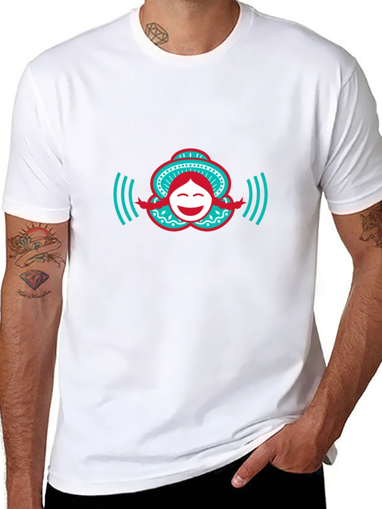 Fun Graphic Print Tee - Sound of Joy