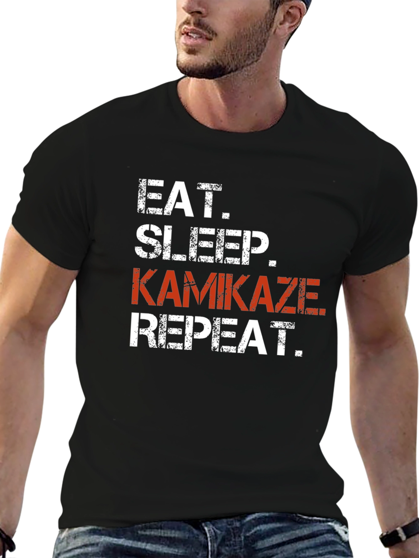 Eat Sleep Kamikaze Repeat - Graphic Tee
