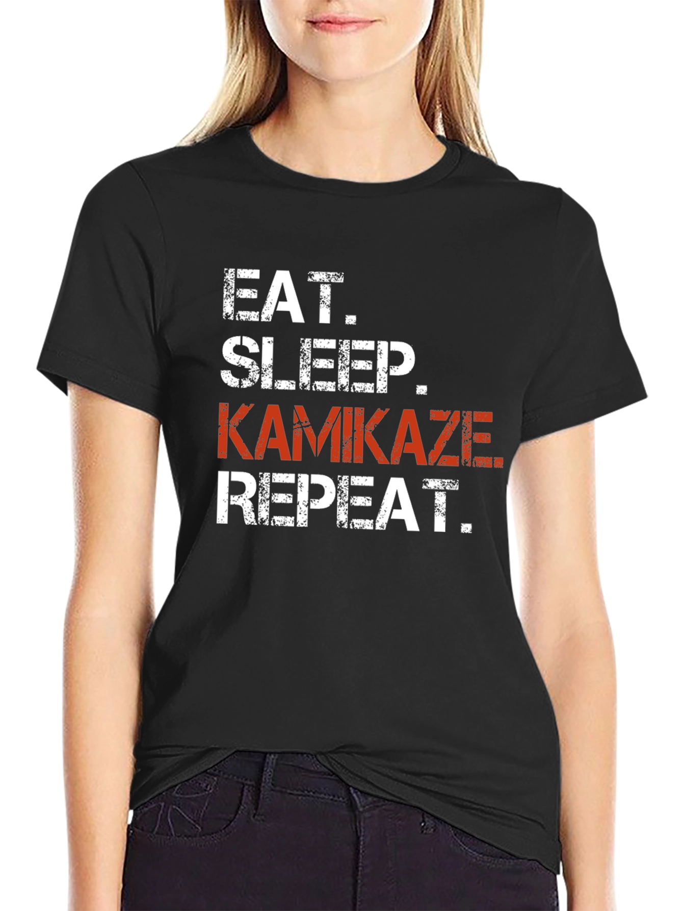 Eat Sleep Kamikaze Repeat - Graphic Tee