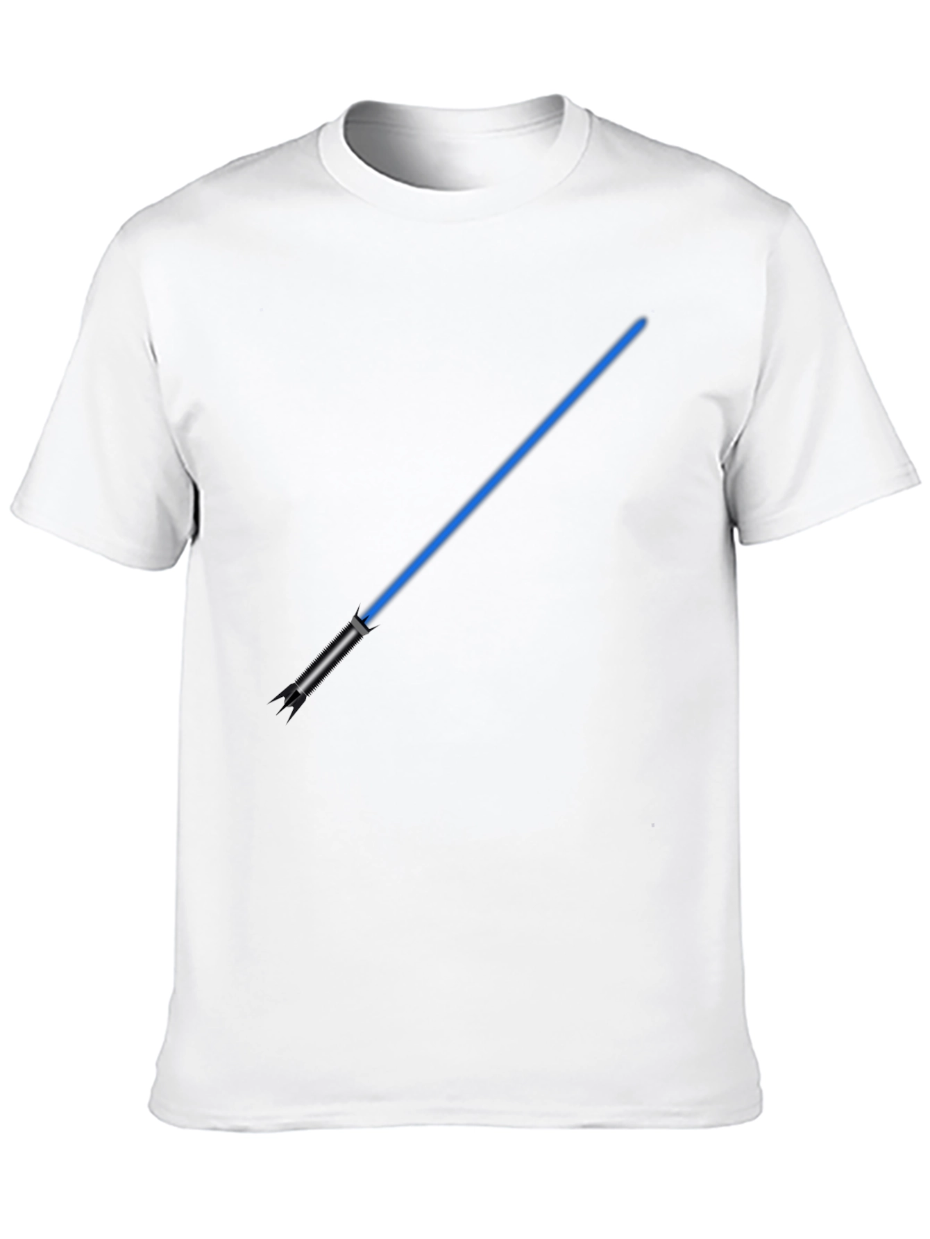 Blue Lightsaber Graphic T-Shirt