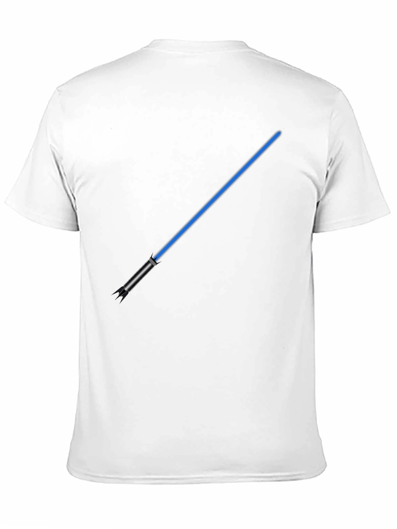Blue Lightsaber Graphic T-Shirt