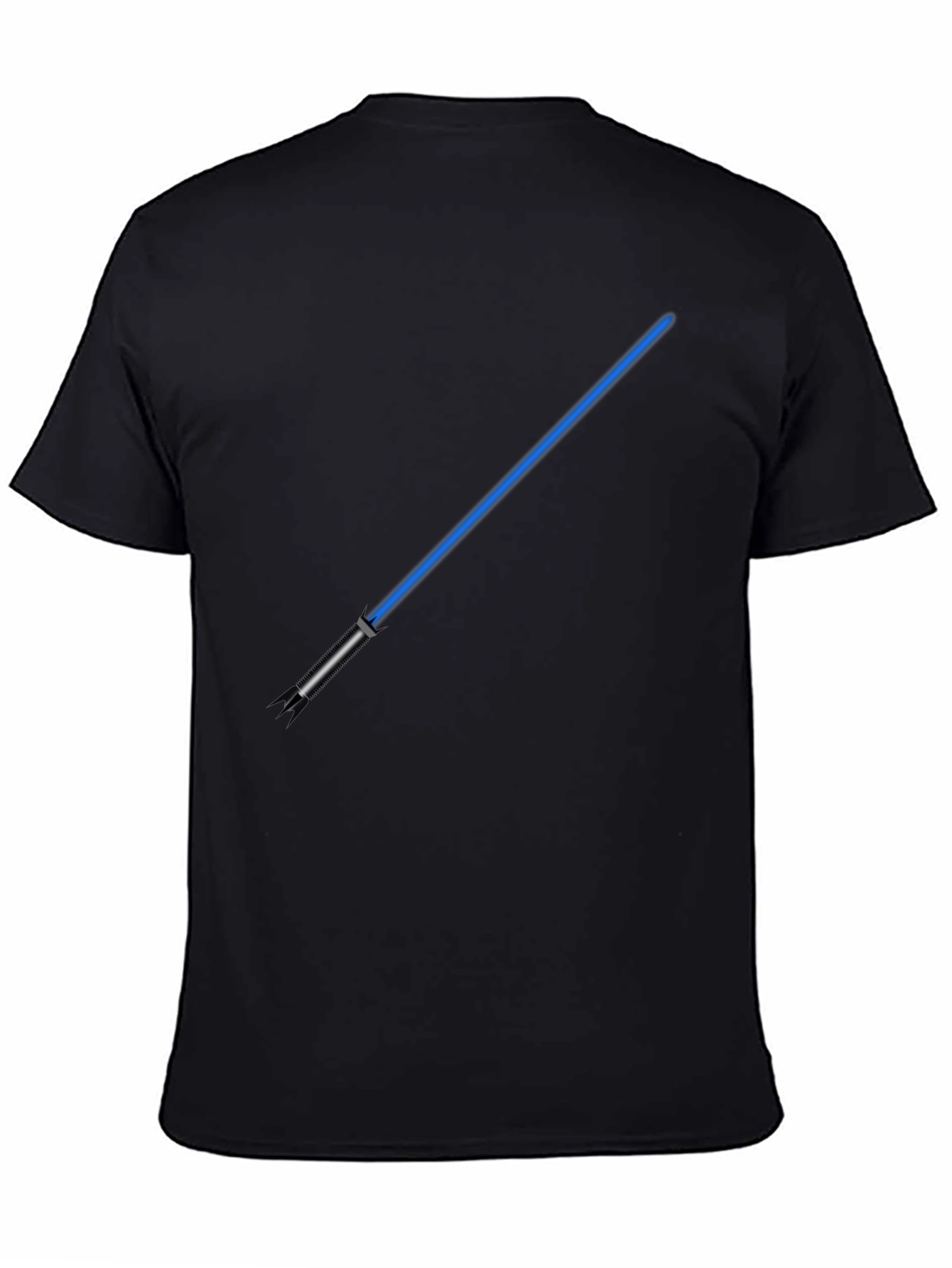 Blue Lightsaber Graphic T-Shirt