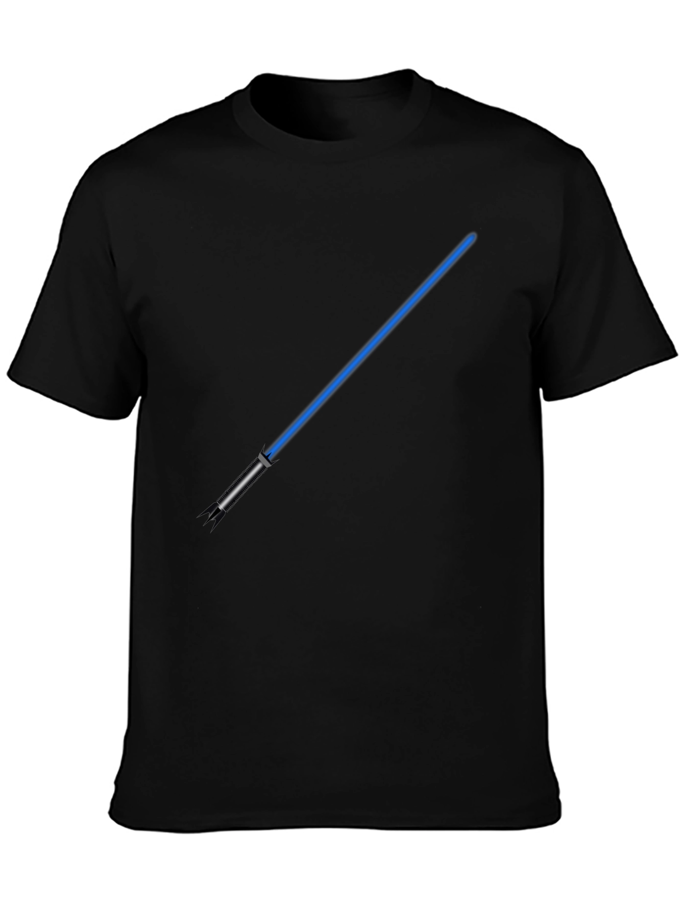 Blue Lightsaber Graphic T-Shirt