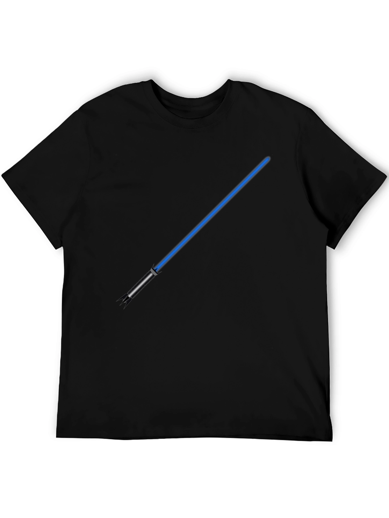 Blue Lightsaber Graphic T-Shirt