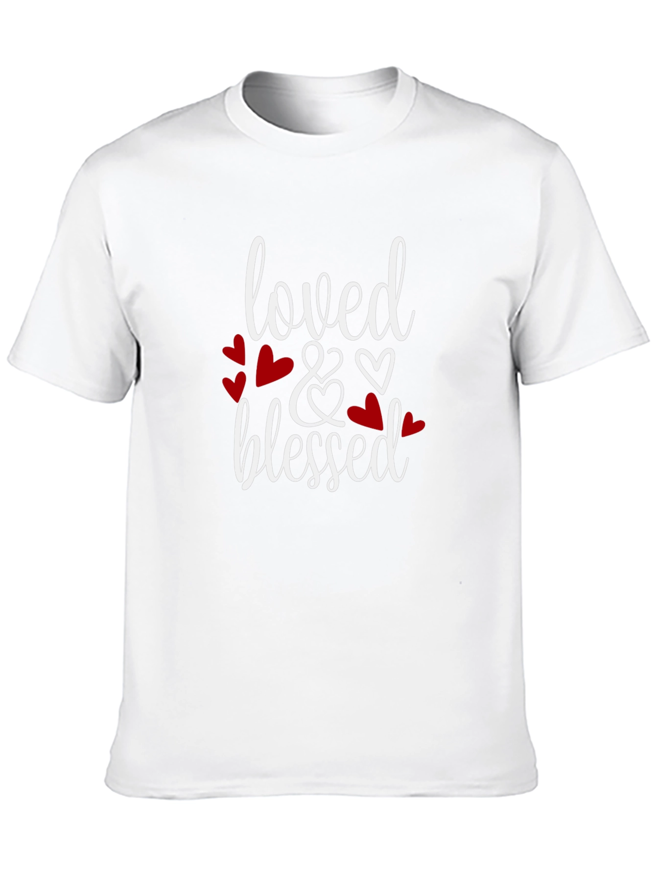 Loved & Blessed Black T-Shirt