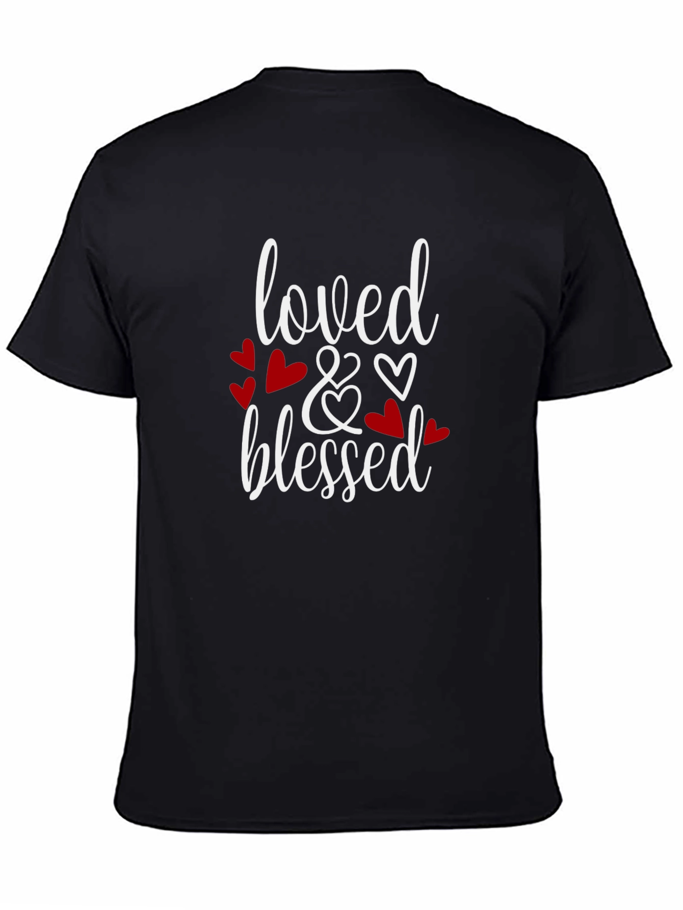 Loved & Blessed Black T-Shirt