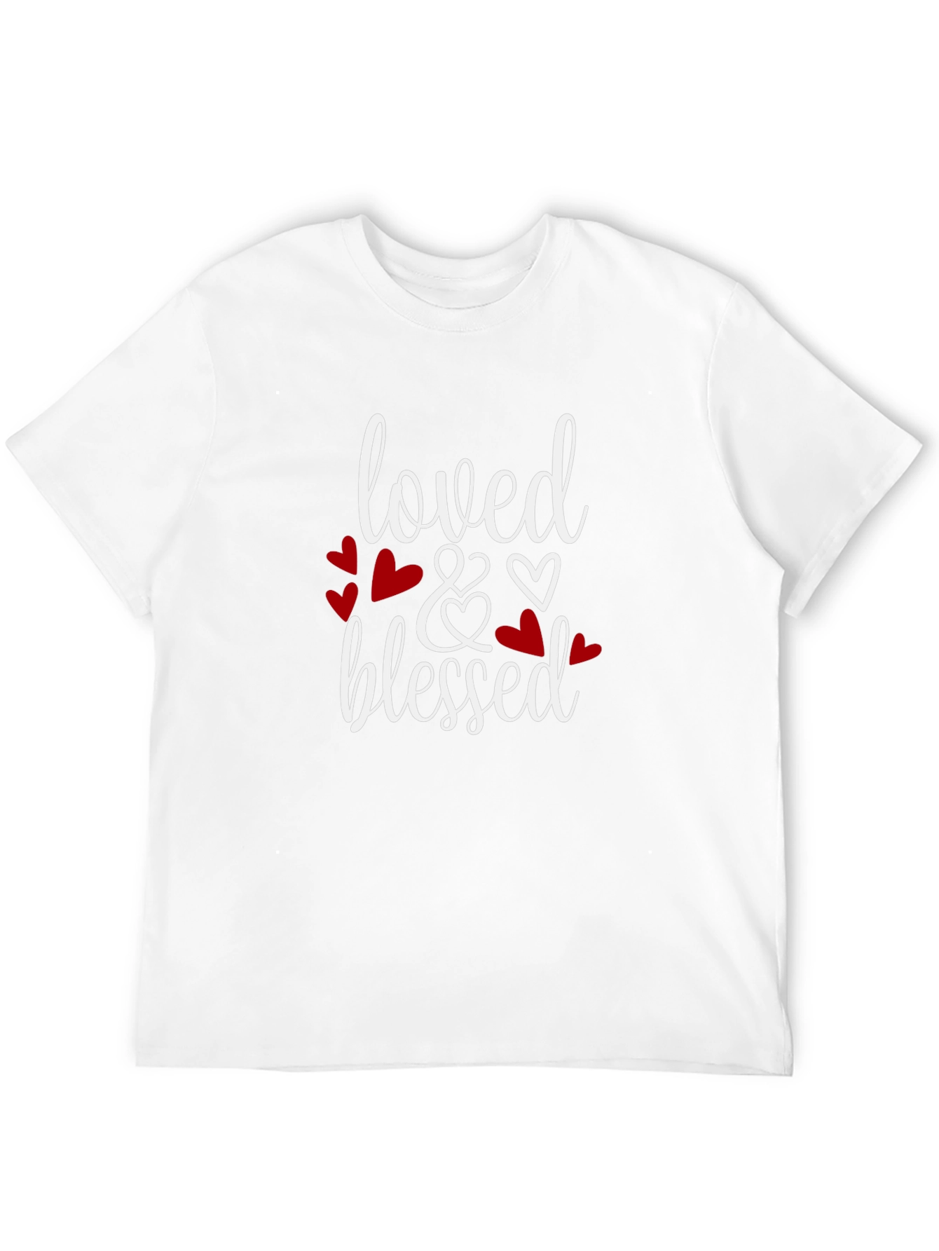 Loved & Blessed Black T-Shirt
