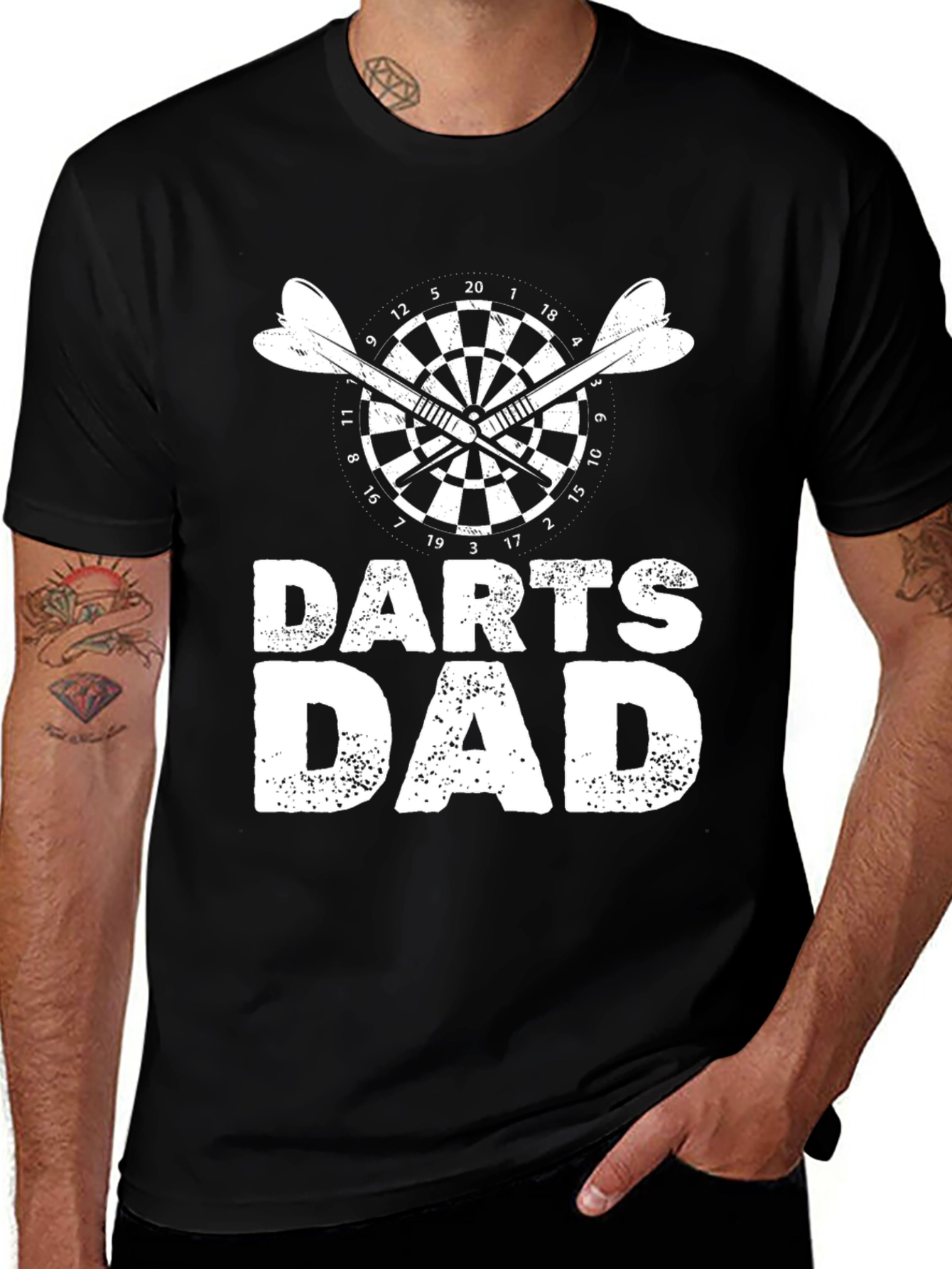 Darts Dad Graphic T-Shirt