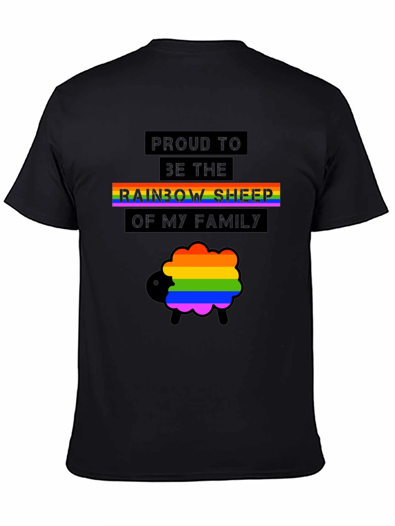 Rainbow Sheep Pride T-Shirt