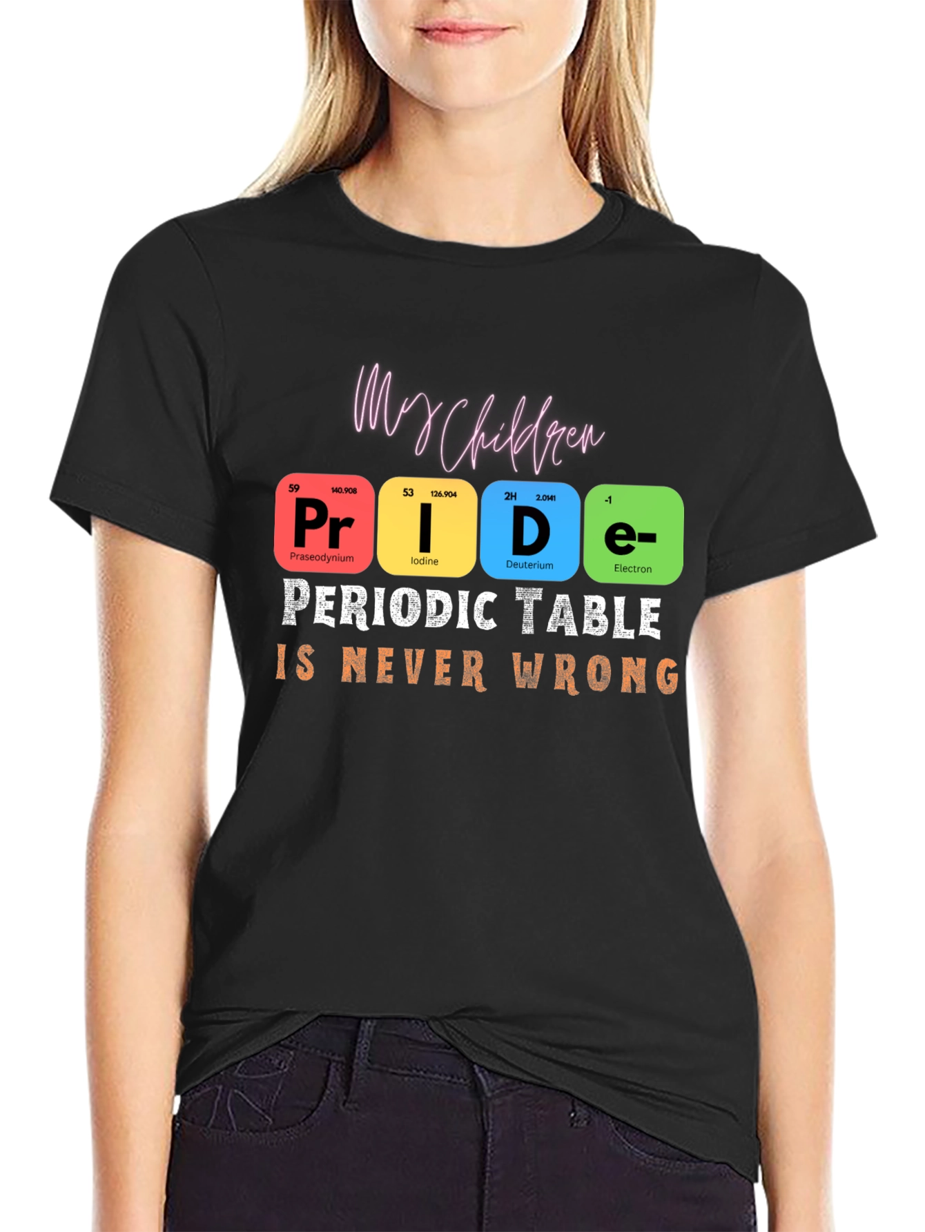 Periodic Table Pride Graphic T-Shirt