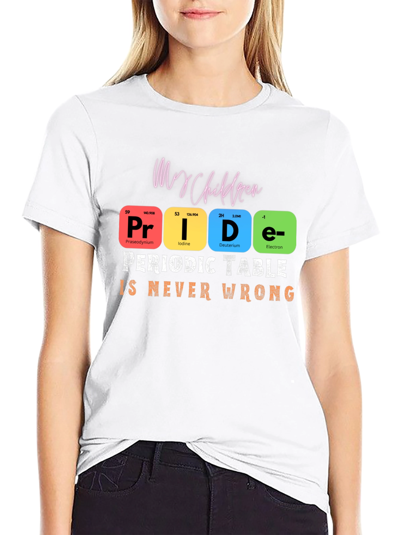 Periodic Table Pride Graphic T-Shirt