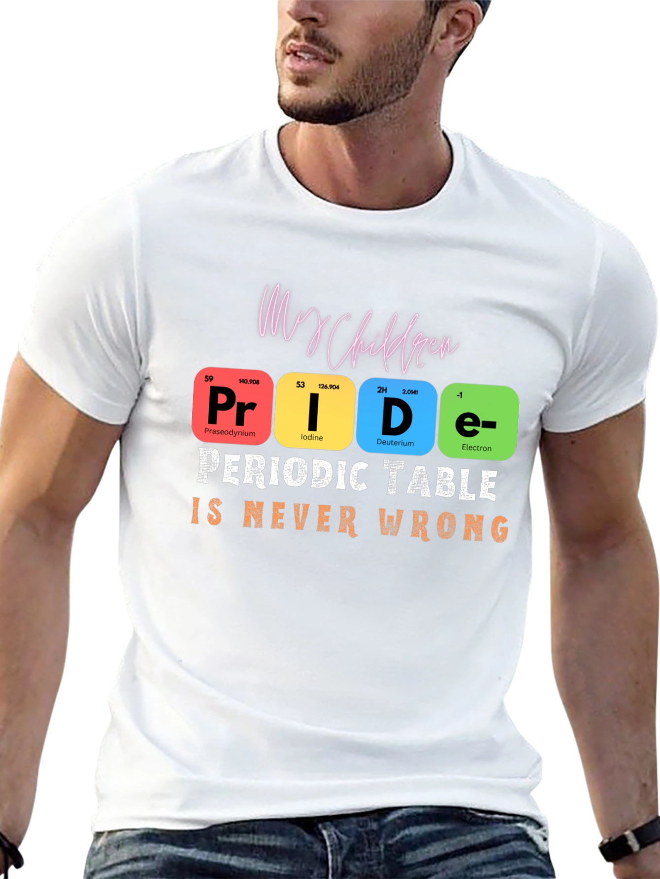 Periodic Table Pride Graphic T-Shirt