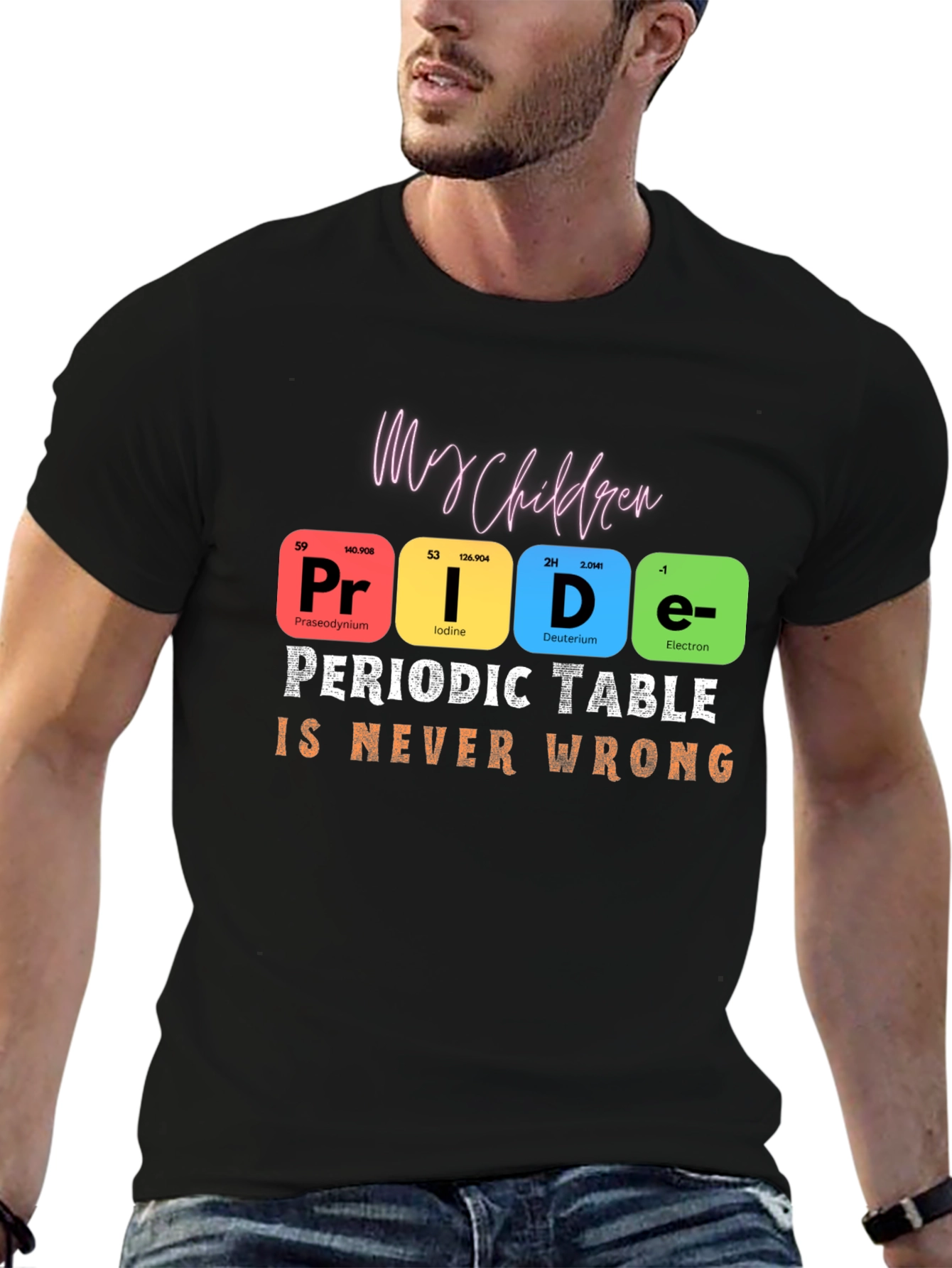 Periodic Table Pride Graphic T-Shirt