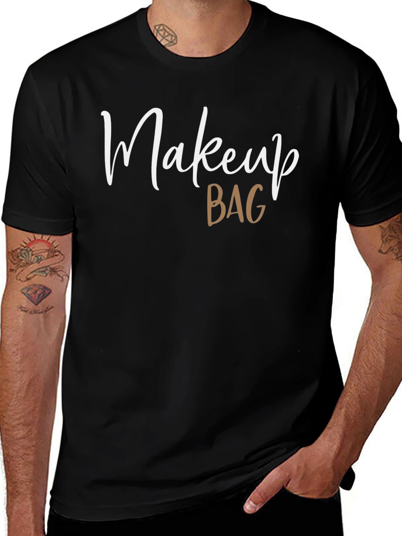 Makeup Bag T-Shirt - Stylish Fashion Tee