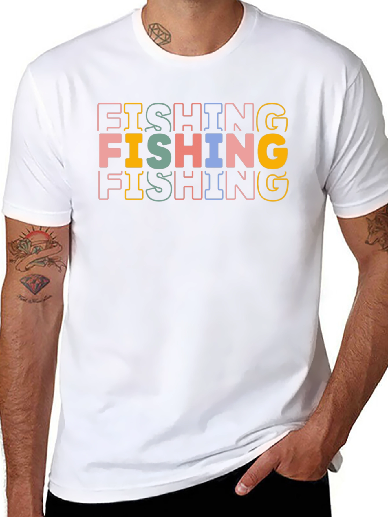 Retro Fishing Graphic Tee