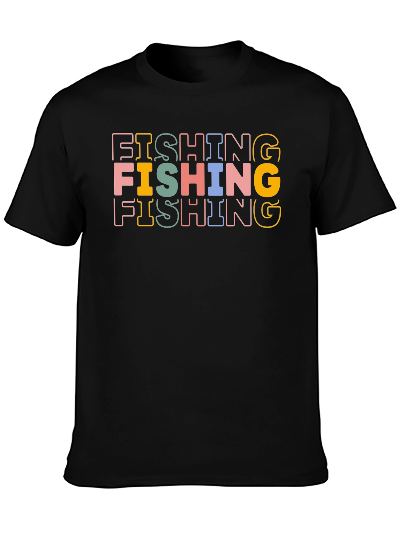 Retro Fishing Graphic Tee