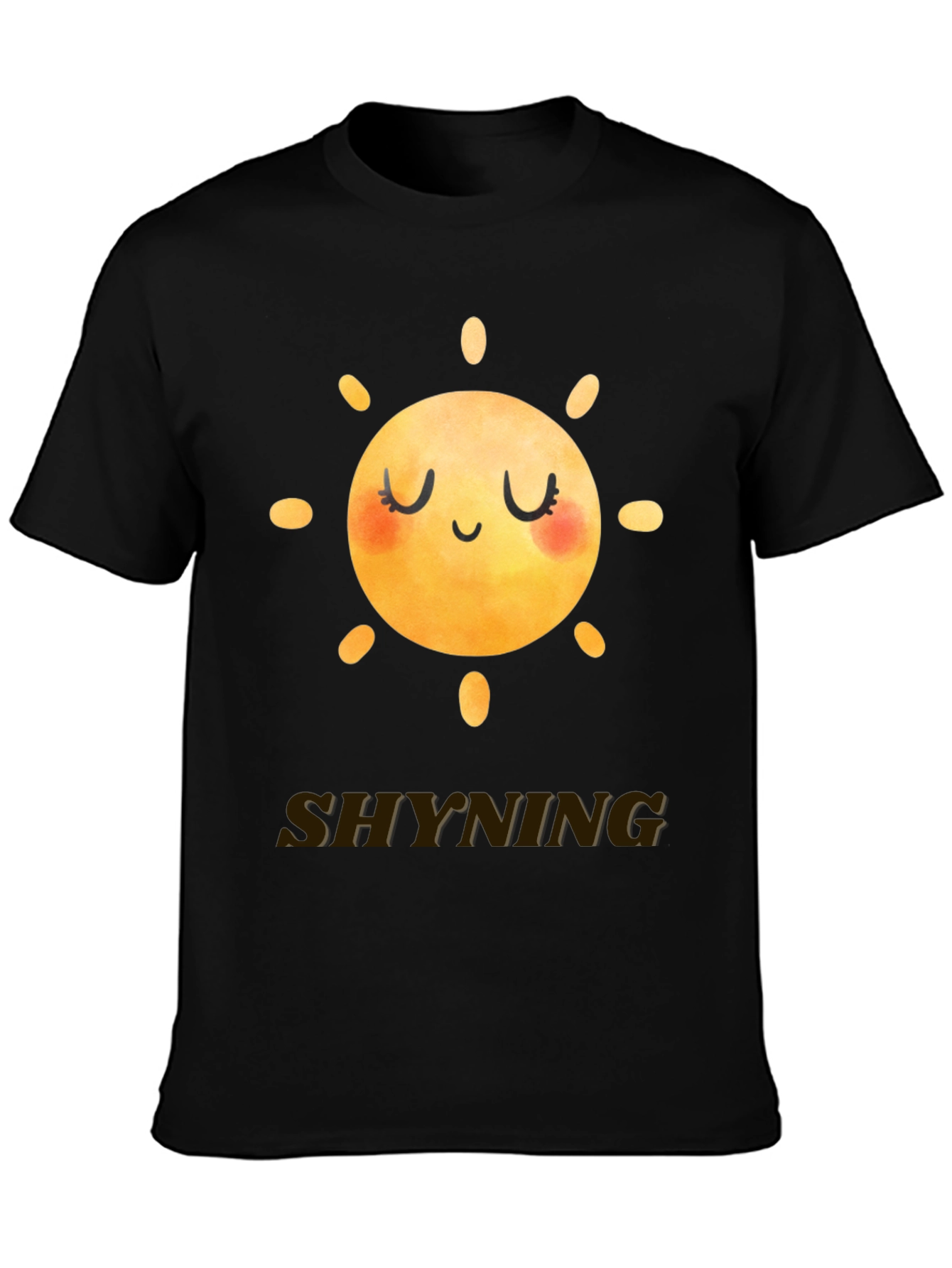 Cute Smiling Sun Graphic Tee
