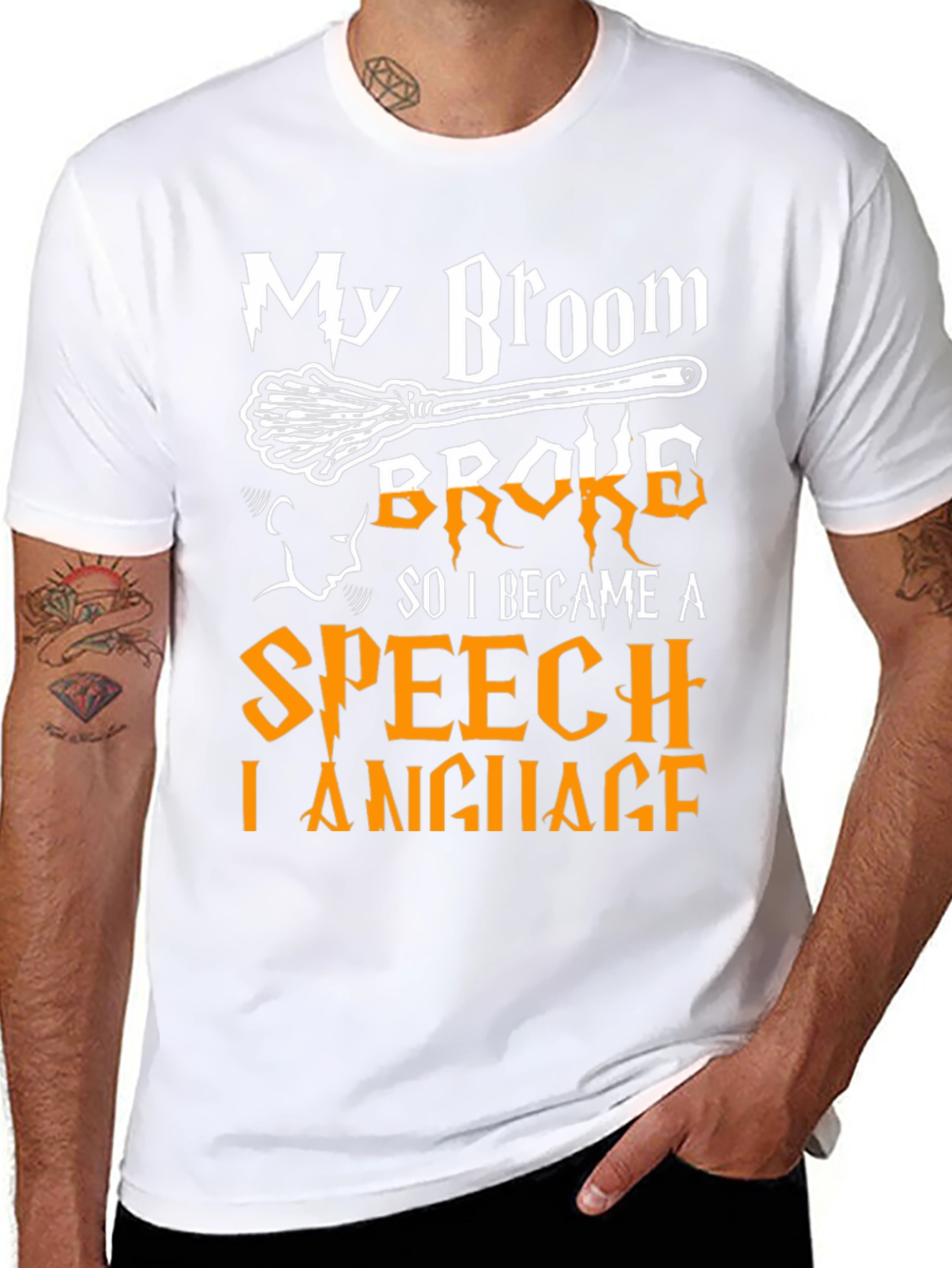 Funny Halloween Speech Language T-Shirt
