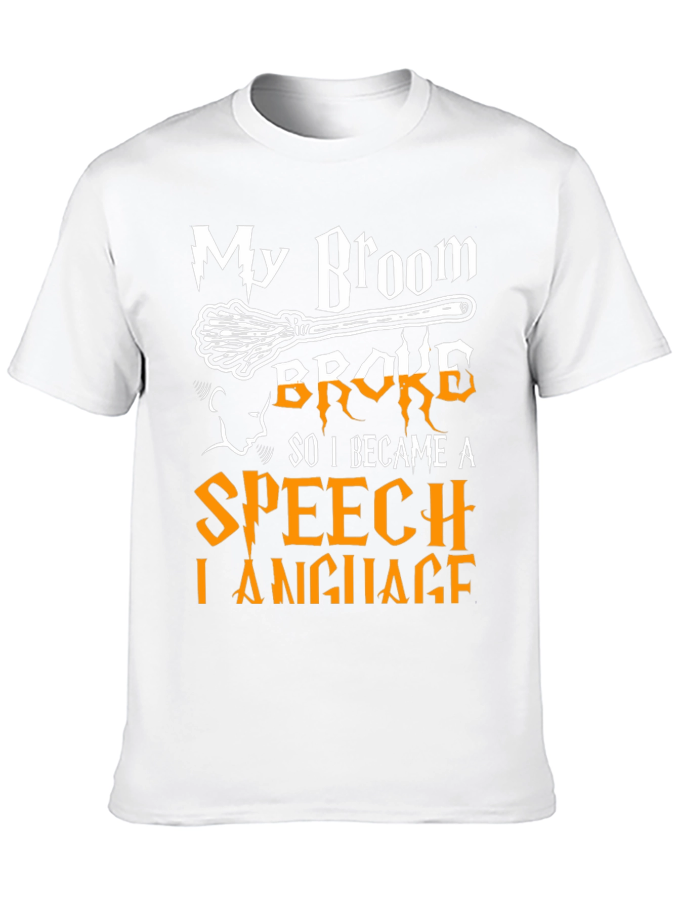 Funny Halloween Speech Language T-Shirt