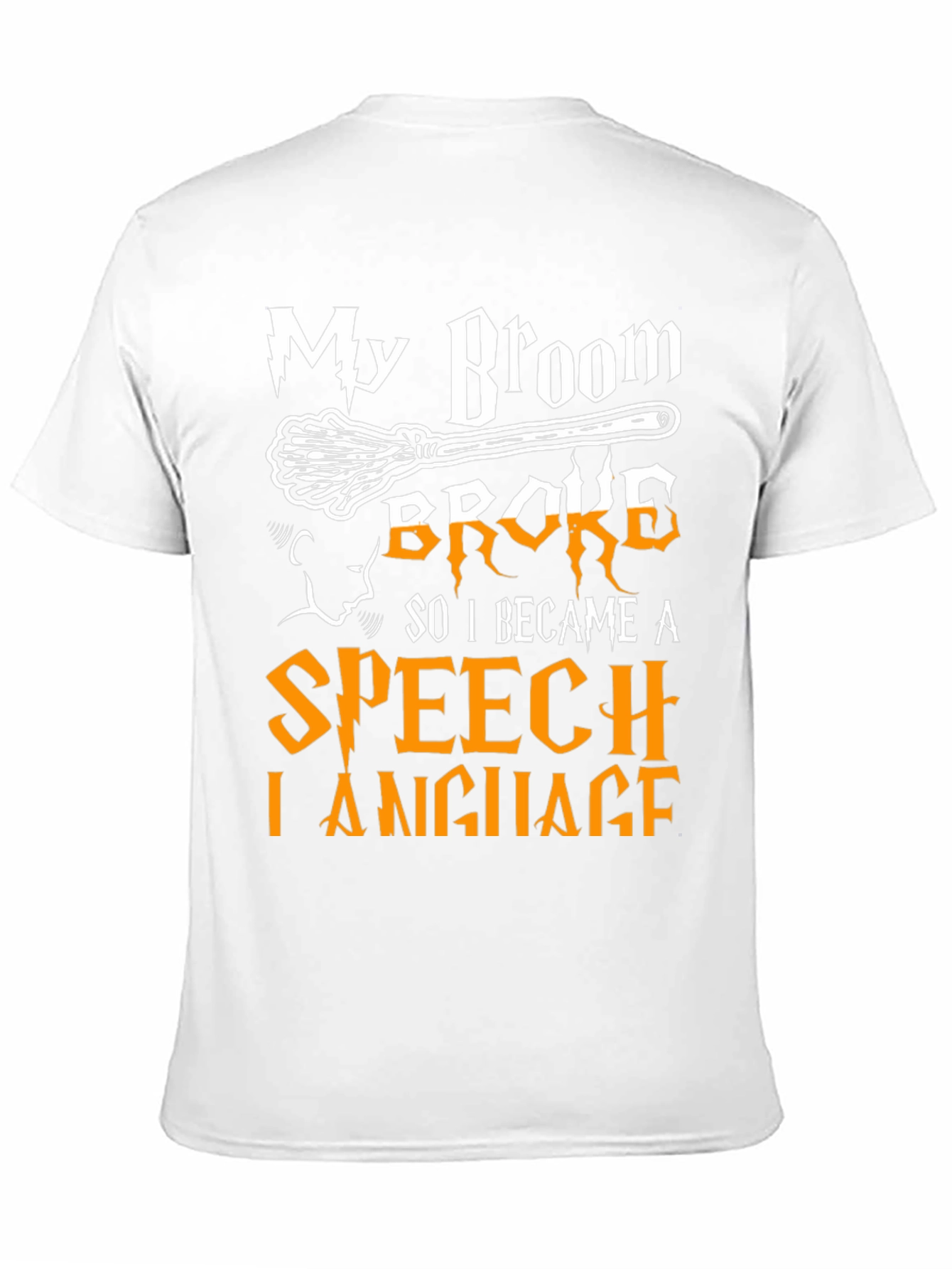 Funny Halloween Speech Language T-Shirt