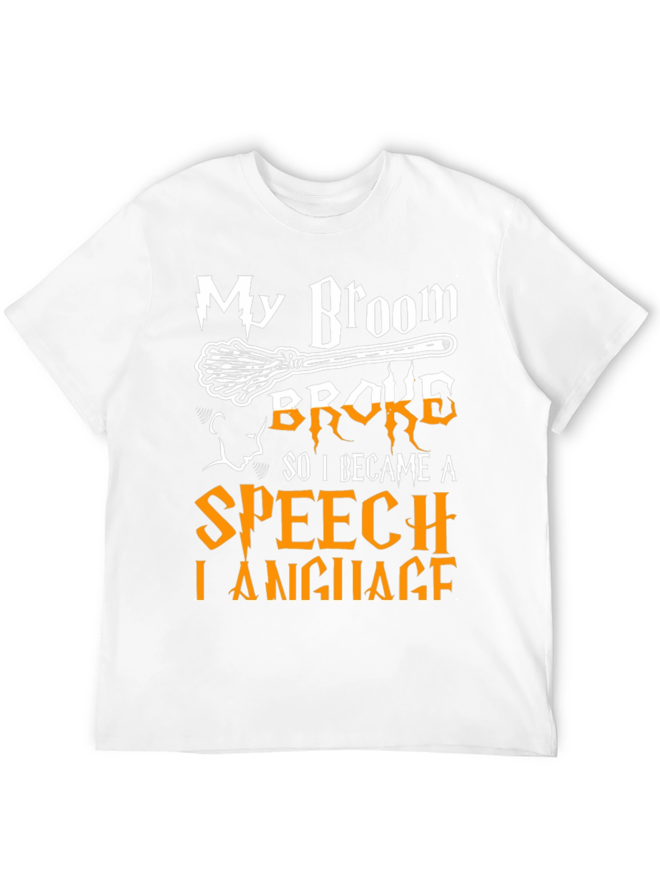 Funny Halloween Speech Language T-Shirt