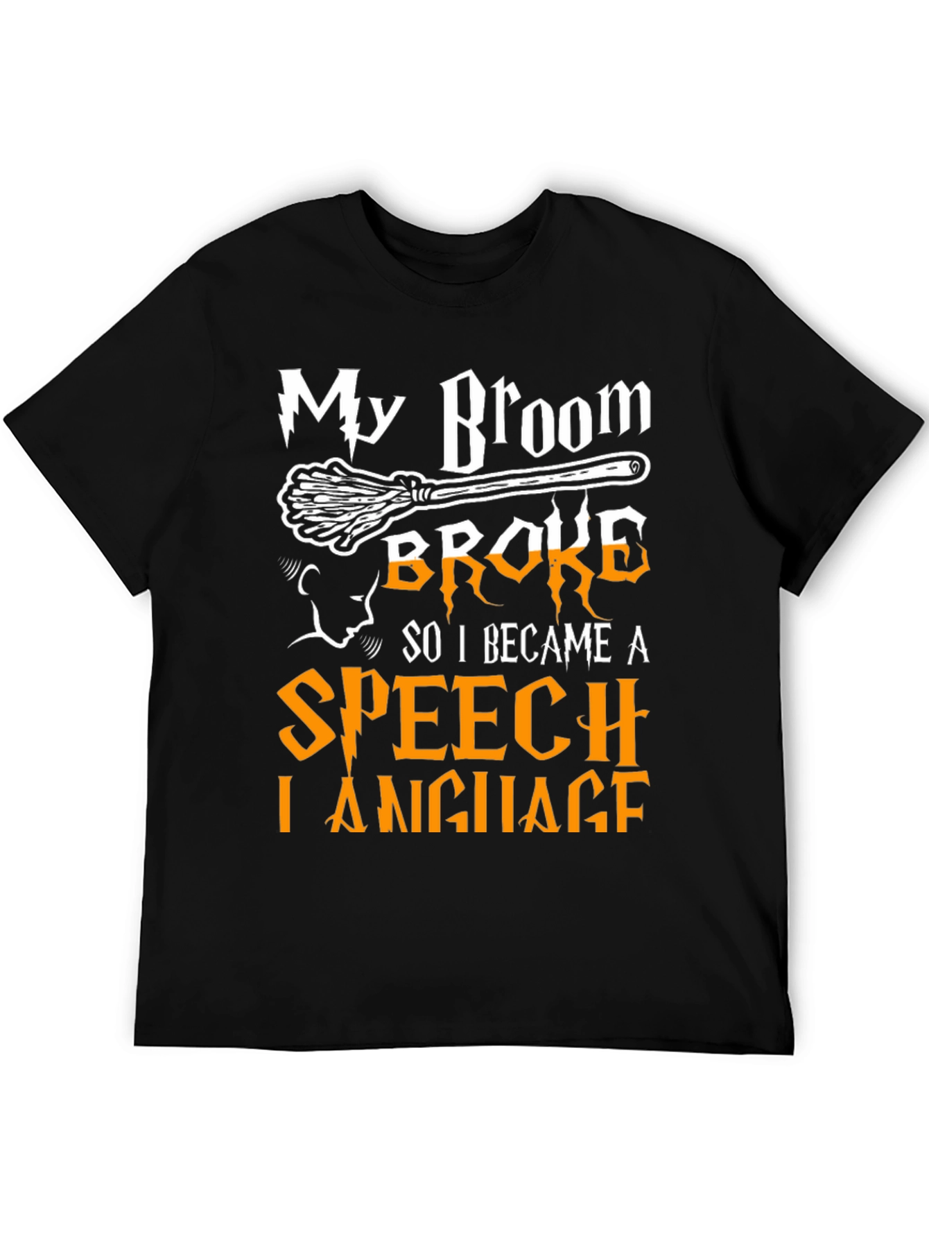 Funny Halloween Speech Language T-Shirt
