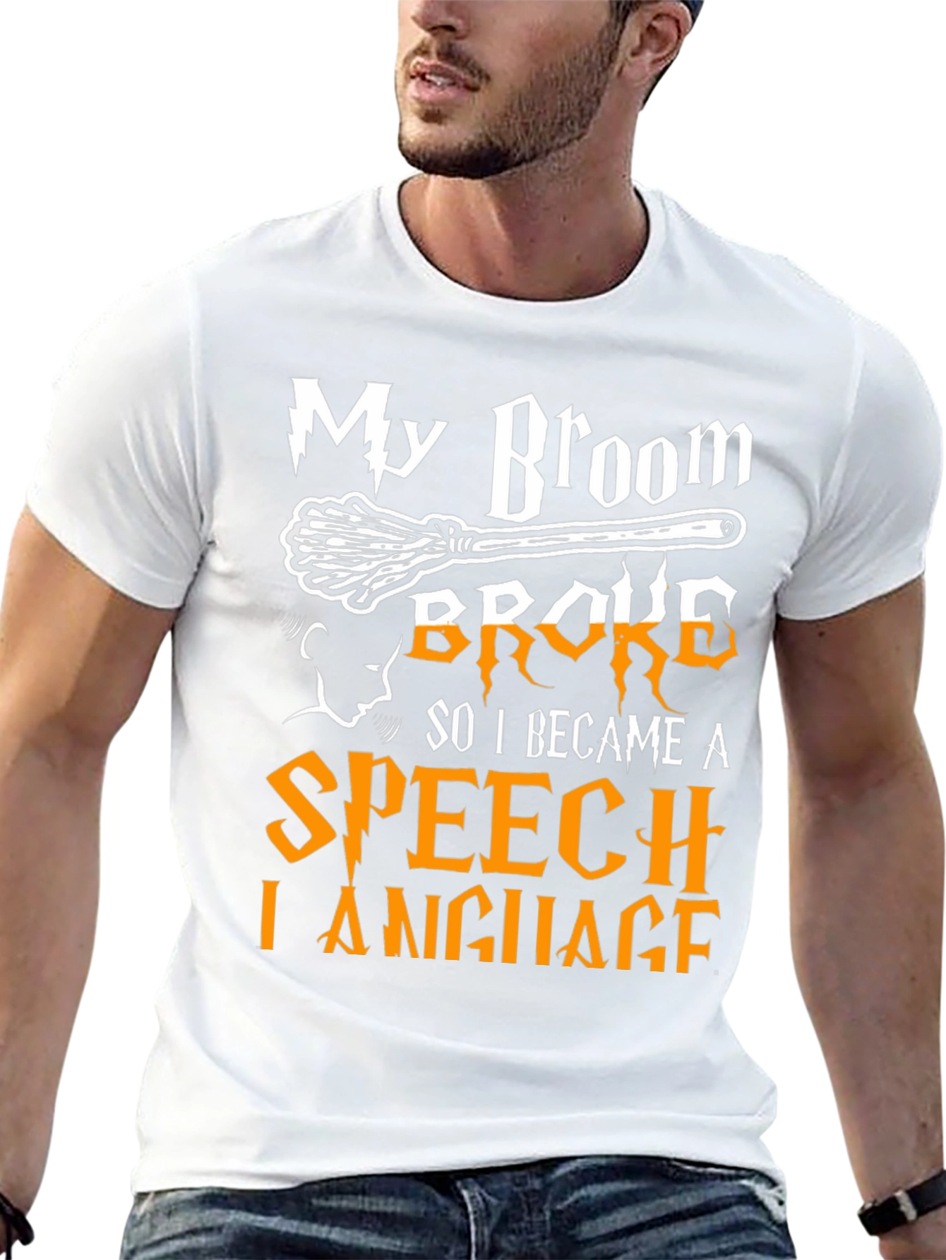 Funny Halloween Speech Language T-Shirt