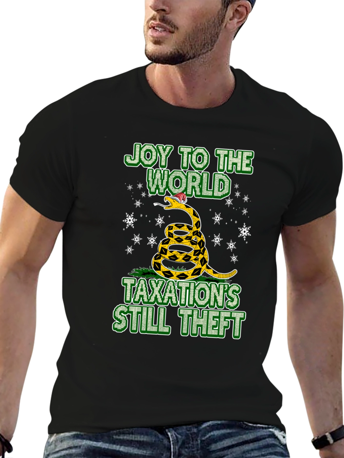 Joy to the World Taxations Still Theft T-Shirt