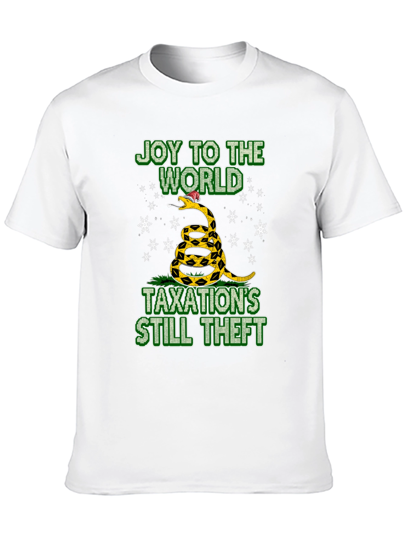 Joy to the World Taxations Still Theft T-Shirt