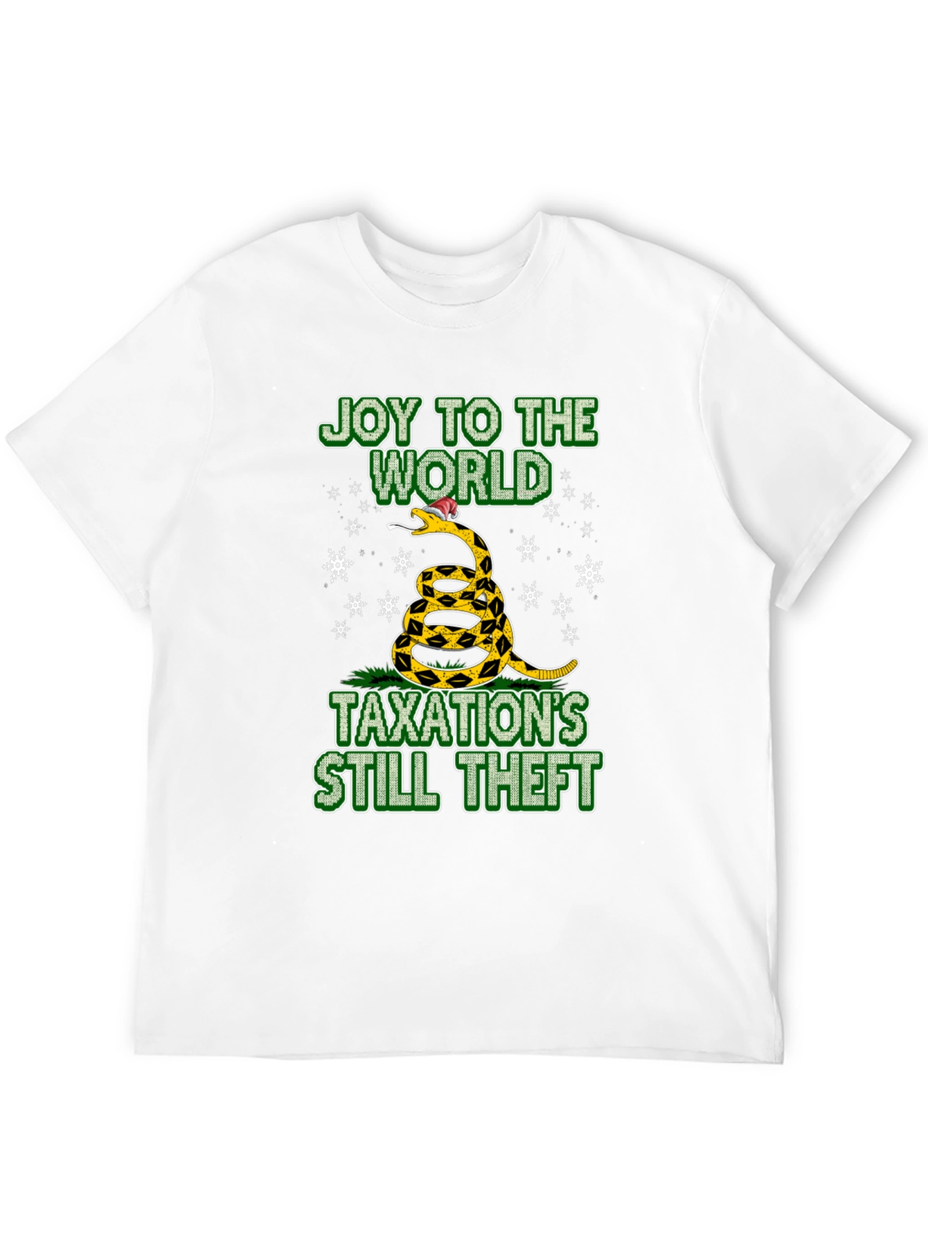 Joy to the World Taxations Still Theft T-Shirt
