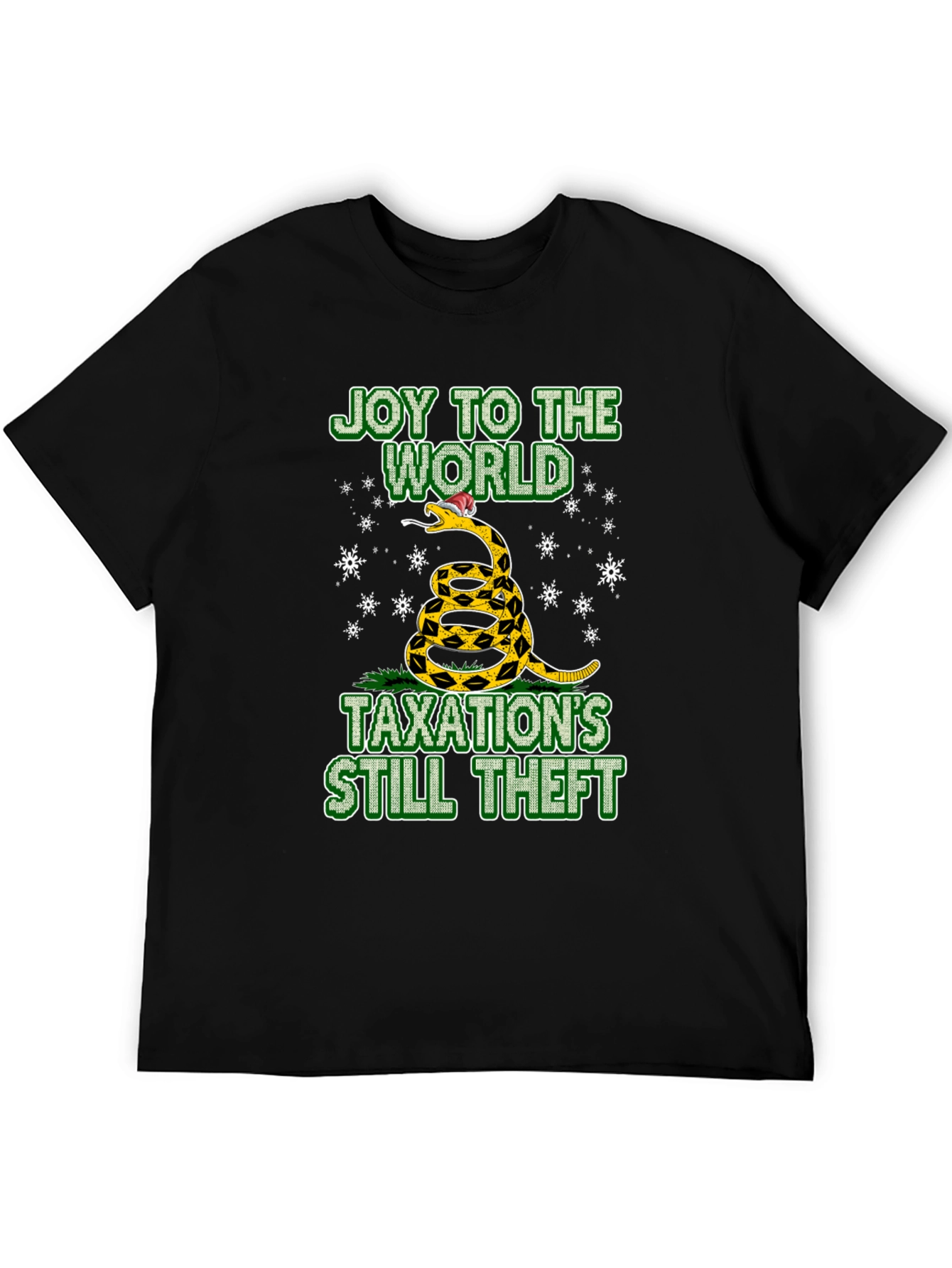 Joy to the World Taxations Still Theft T-Shirt